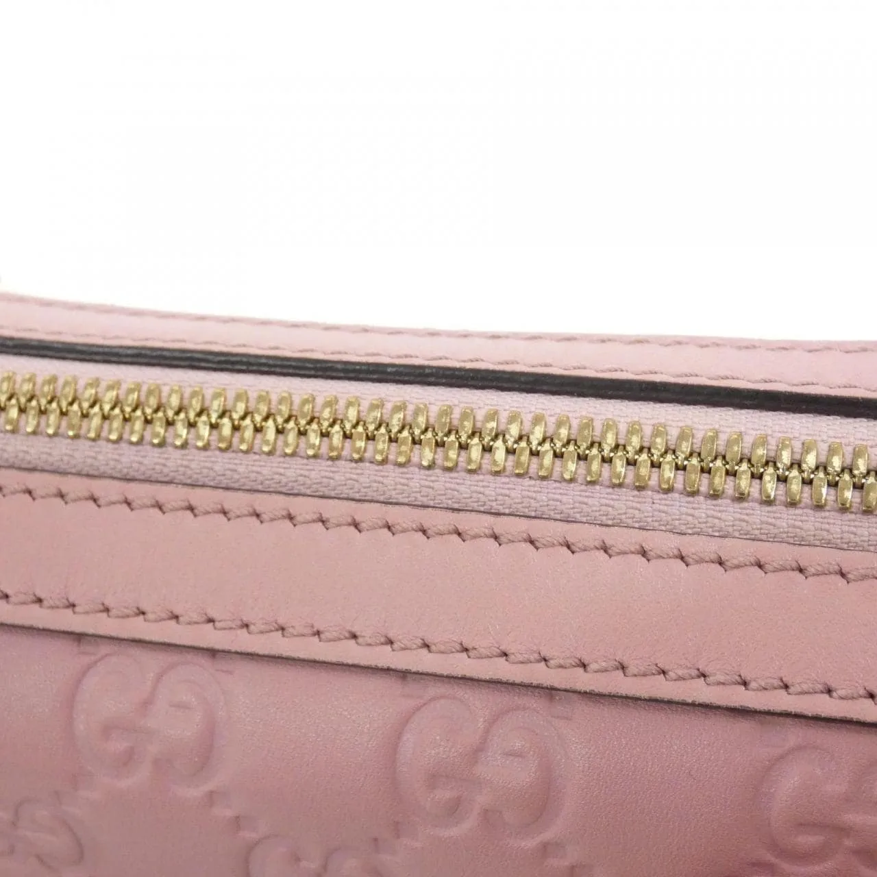 GUCCI 453573 DMT1G Boston Leather 黑色 皮革 中古品A - 縮圖 4