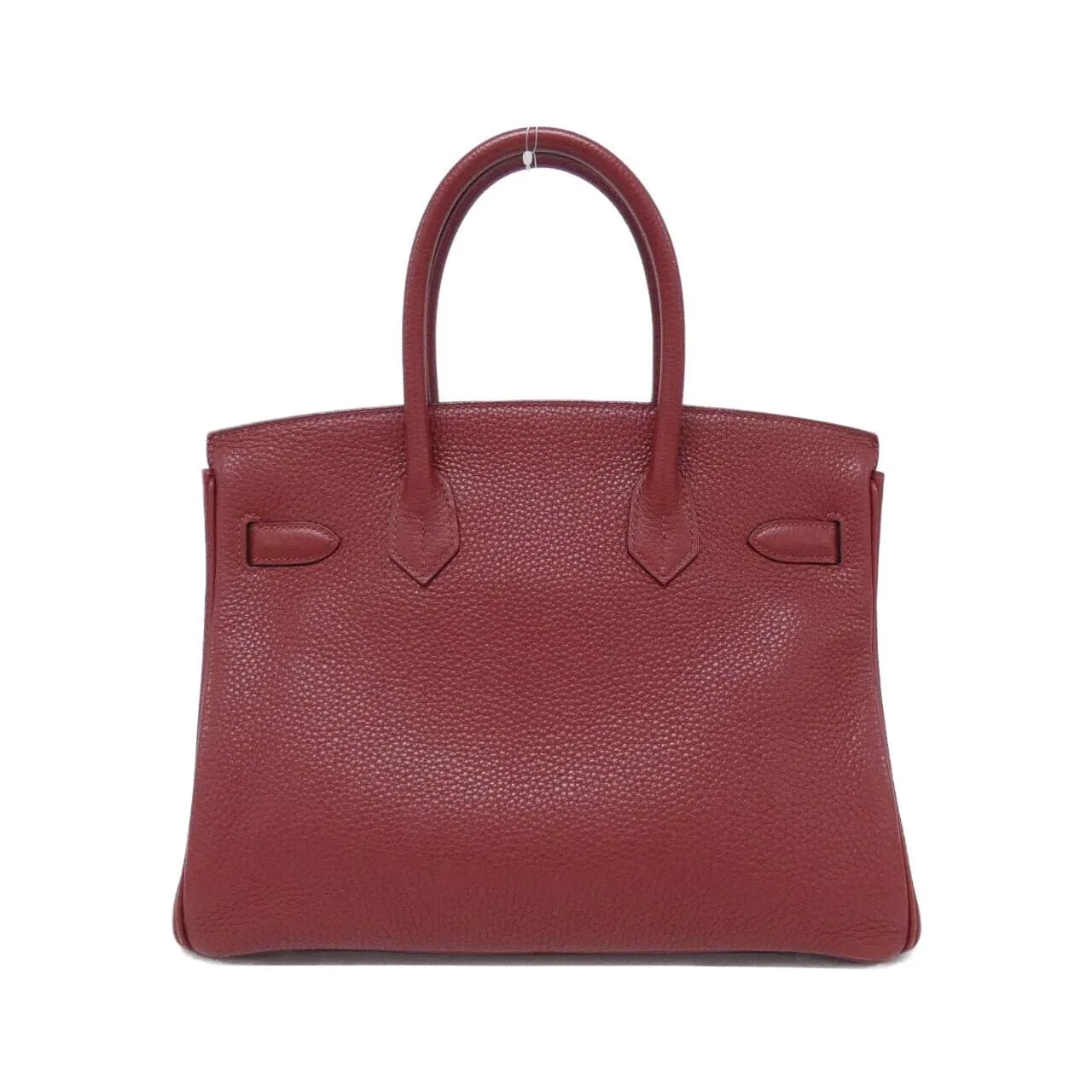 HERMES Birkin 027633CC Handbag Togo Rouge Togo Leather Rank A - Thumbnail 2