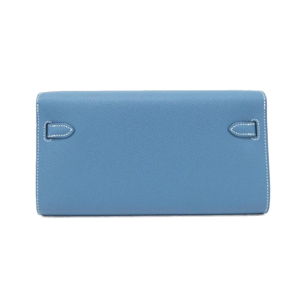 HERMES Kelly 080253CC Wallet Epsom 藍色 Epsom 皮 中古品A - 縮圖 2