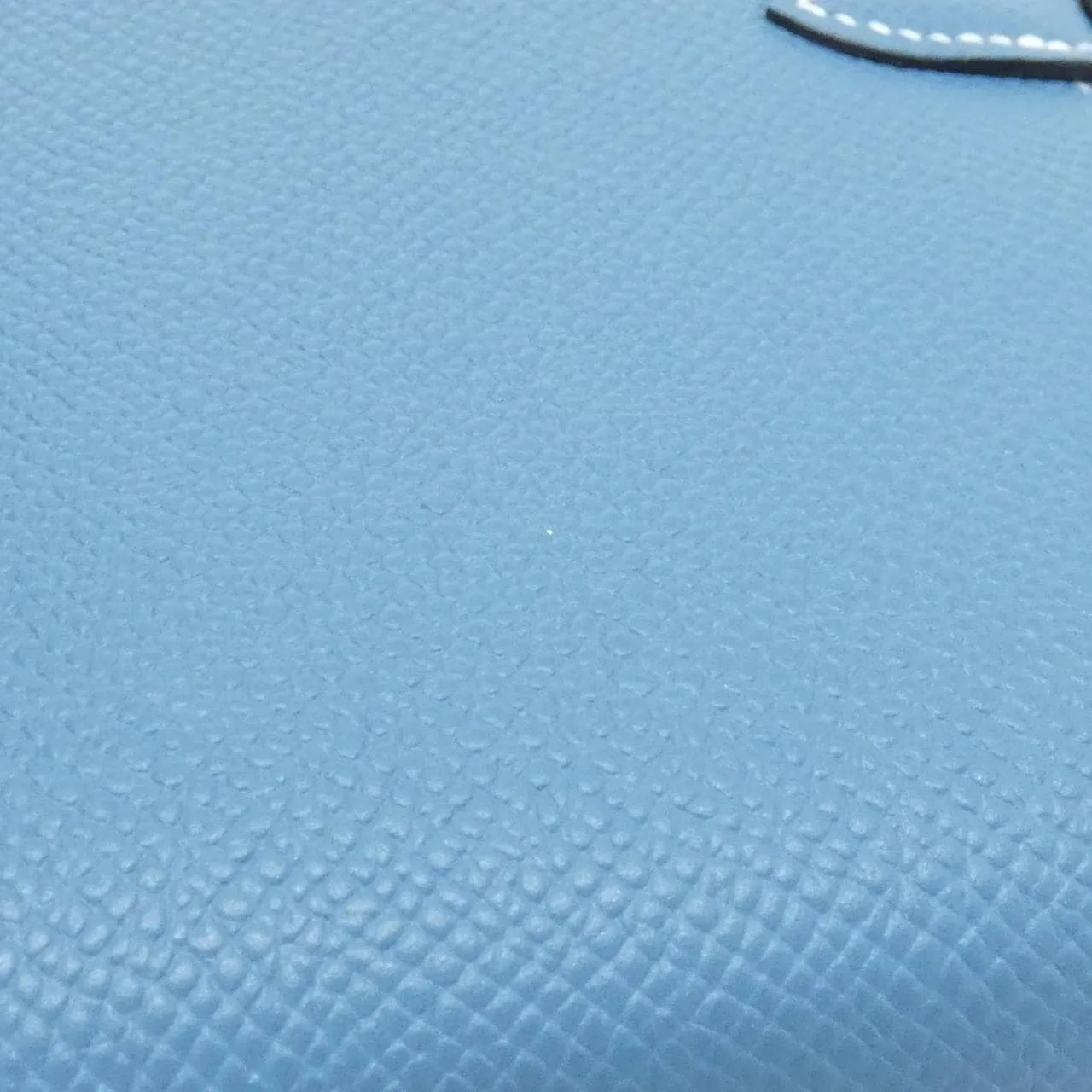 HERMES Kelly 080253CC Wallet Epsom 藍色 Epsom 皮 中古品A - 縮圖 4