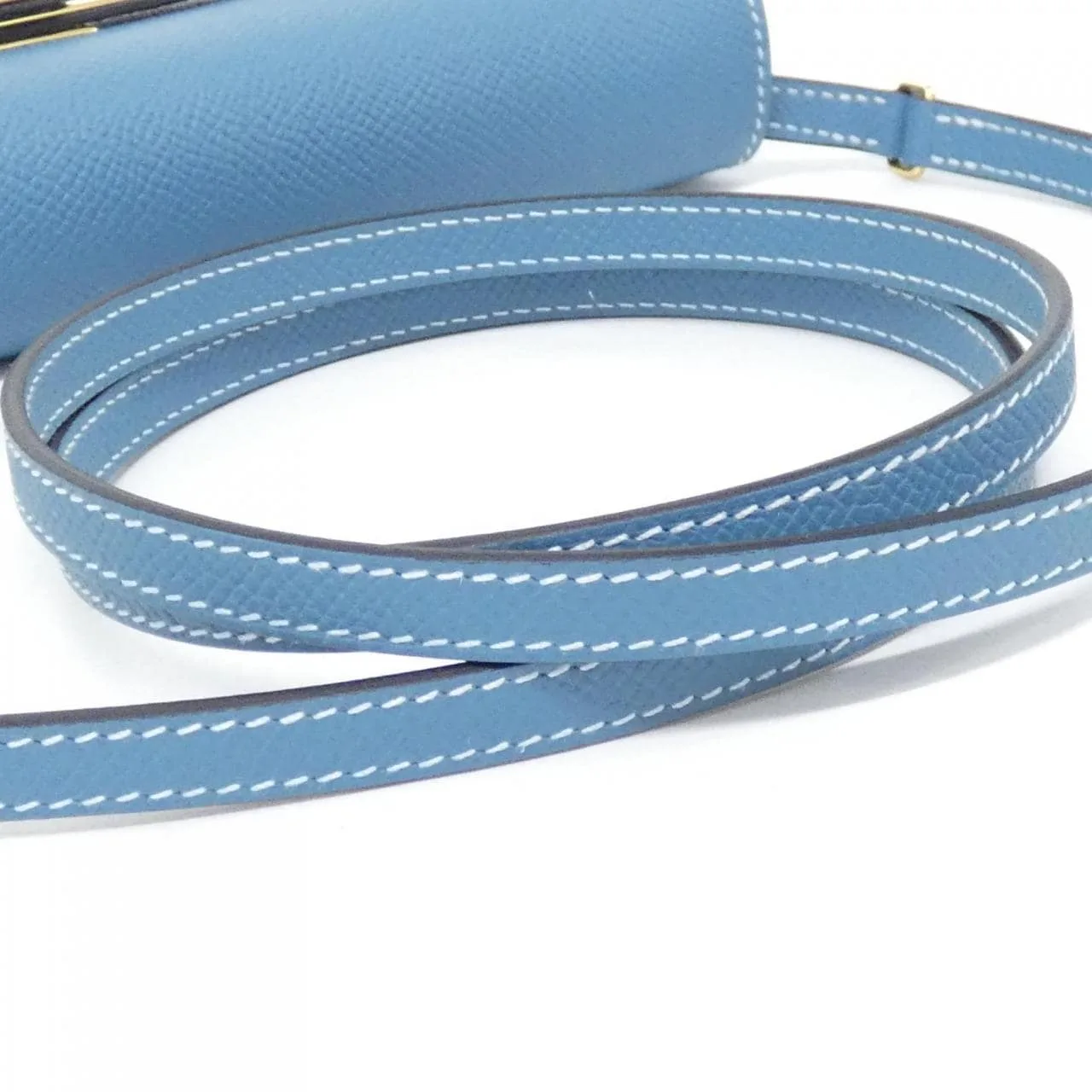 HERMES Kelly 080253CC Wallet Epsom 藍色 Epsom 皮 中古品A - 縮圖 6