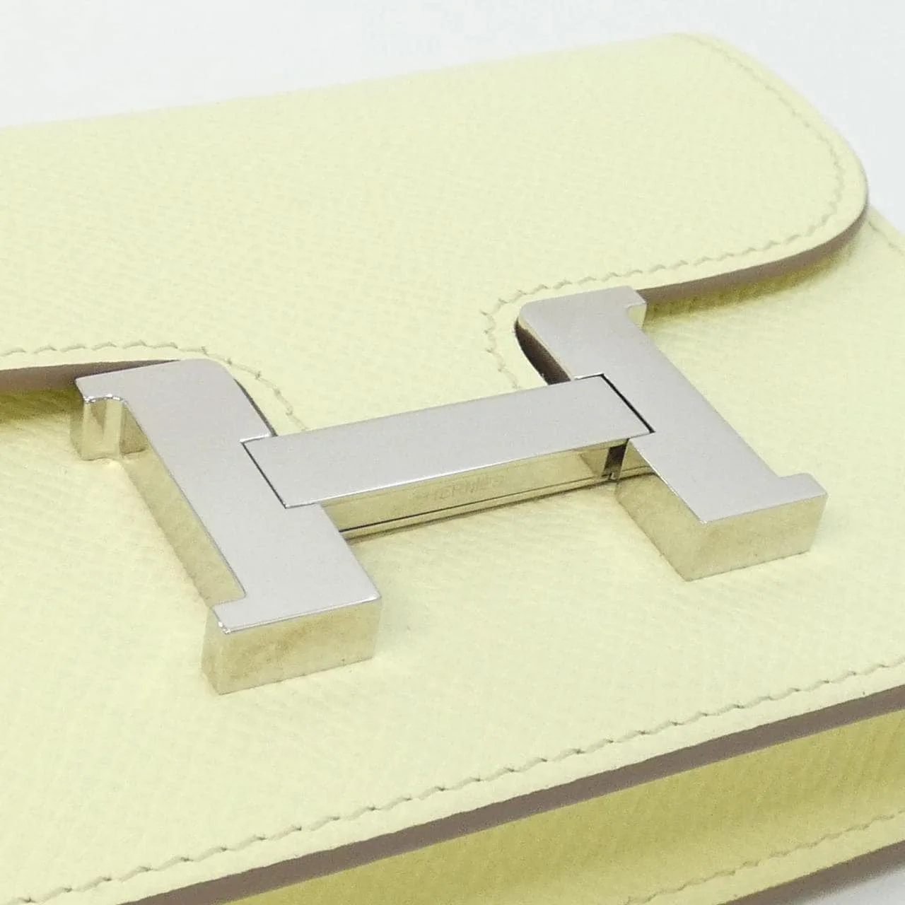 HERMES Constance 082060CK Wallet Epsom Black Epsom Leather Rank A - Thumbnail 3