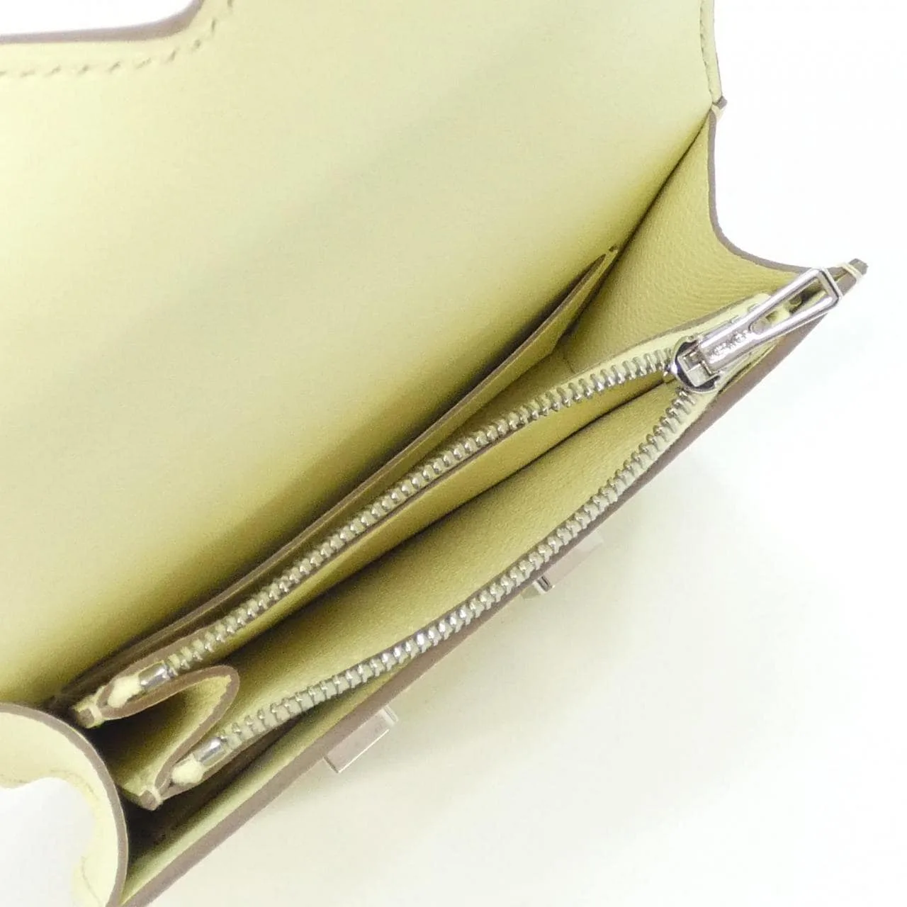 HERMES Constance 082060CK Wallet Epsom Black Epsom Leather Rank A - Thumbnail 5