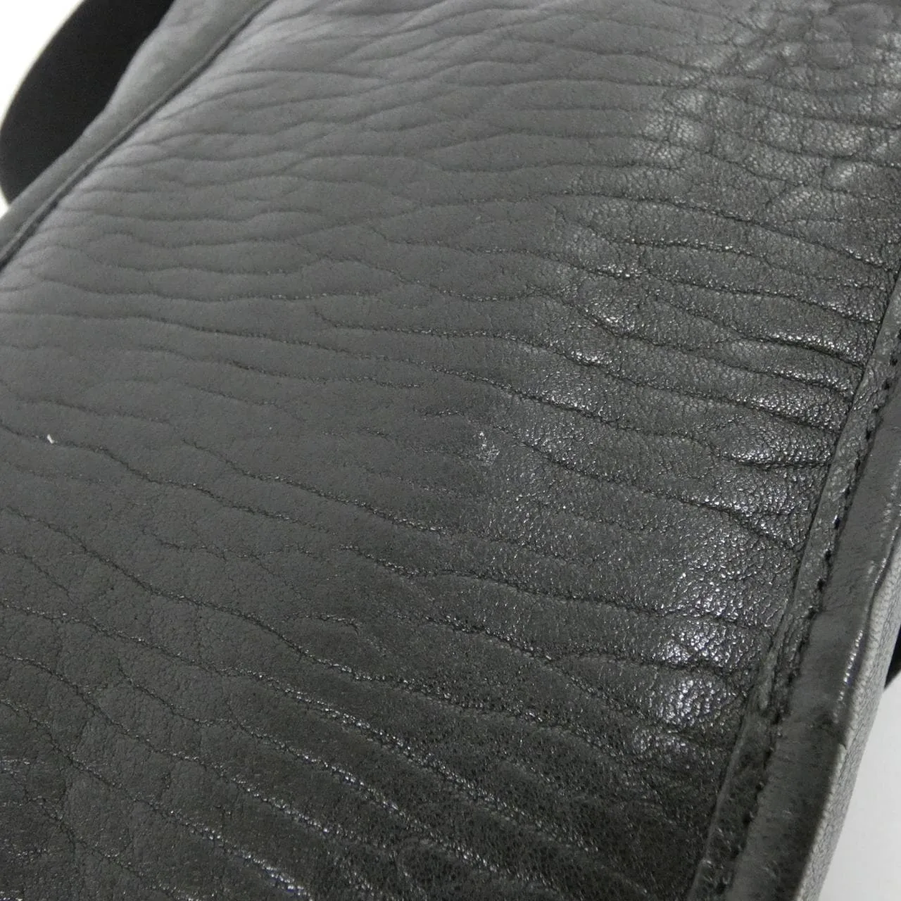 SAINT LAURENT Niki 776611 AAC3O Shoulder Lambskin Black Lambskin Rank A - Thumbnail 5