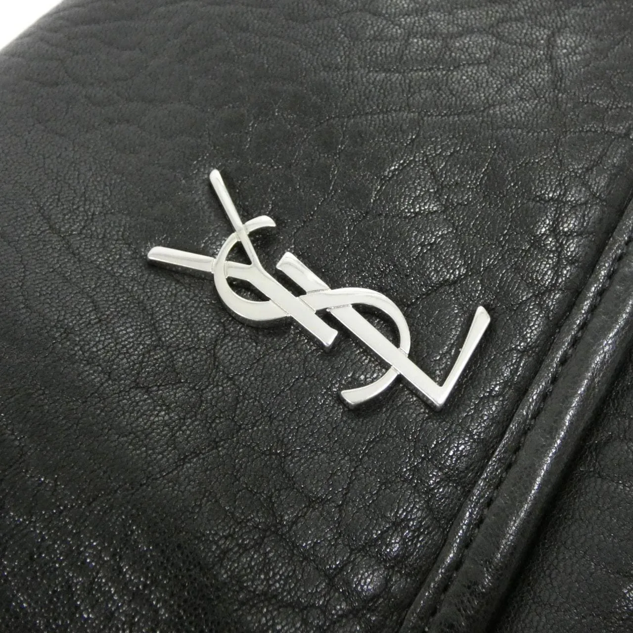 SAINT LAURENT Niki 776611 AAC3O Shoulder Lambskin Black Lambskin Rank A - Thumbnail 6