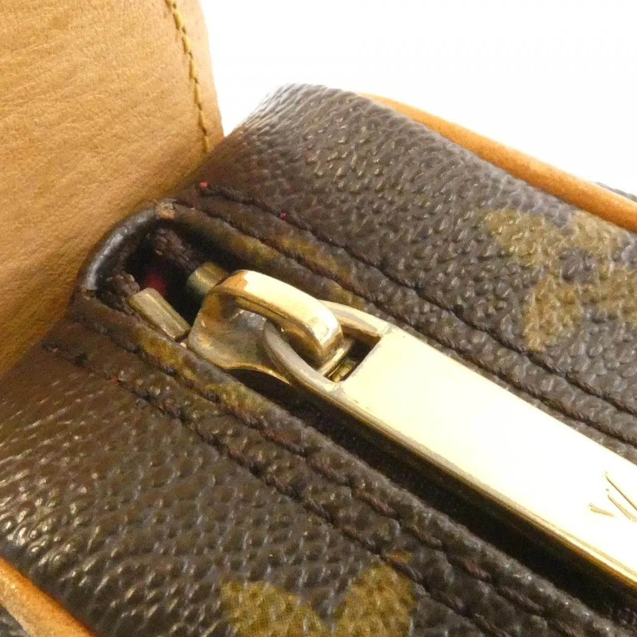 LOUIS VUITTON M51512 Shoulder Monogram 黑色 Monogram 中古品B - 縮圖 4