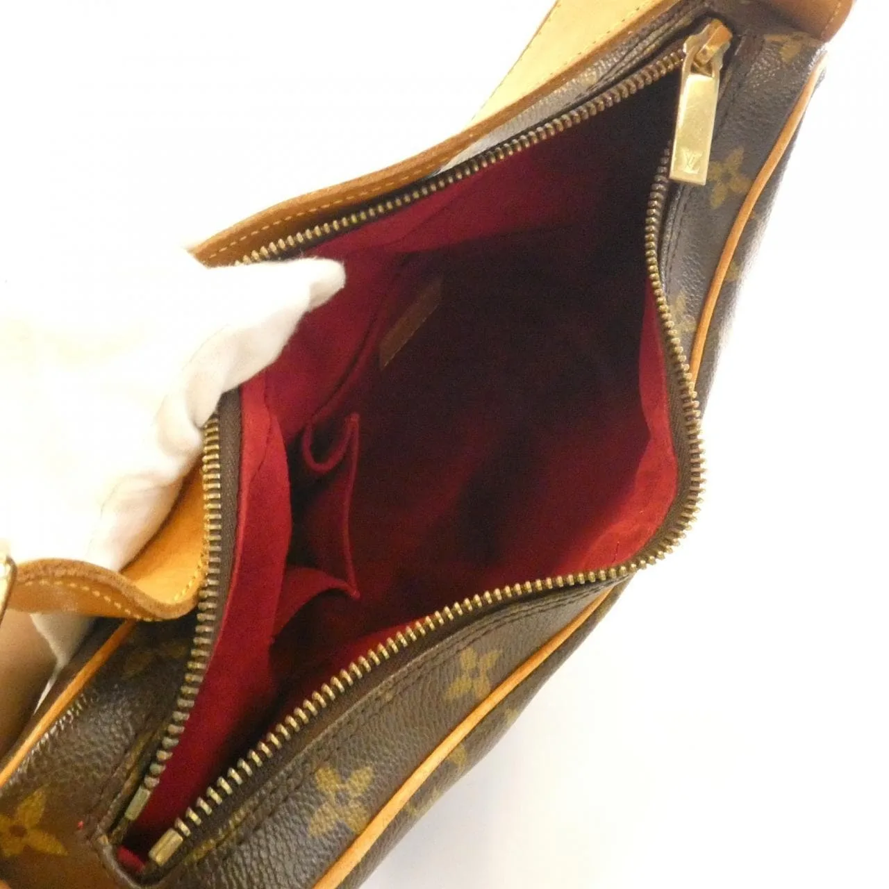 LOUIS VUITTON M51512 Shoulder Monogram 黑色 Monogram 中古品B - 縮圖 8