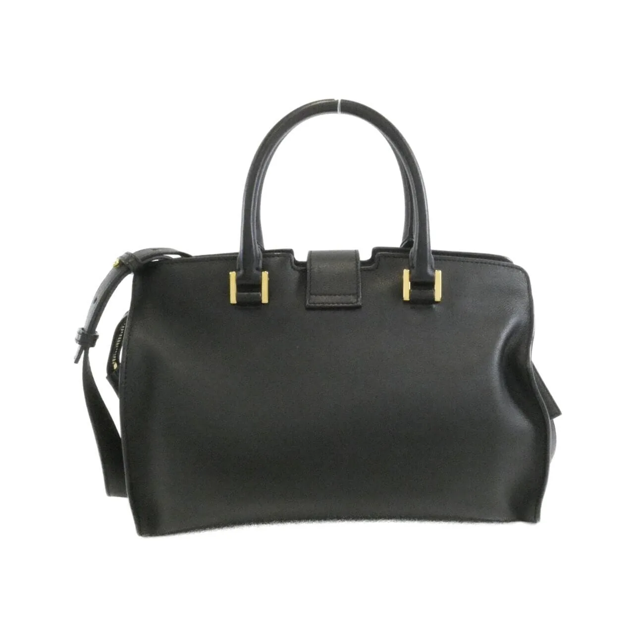 SAINT LAURENT Cabas 424868 BJ50J Handbag Monogram Black Monogram Rank A - Thumbnail 2