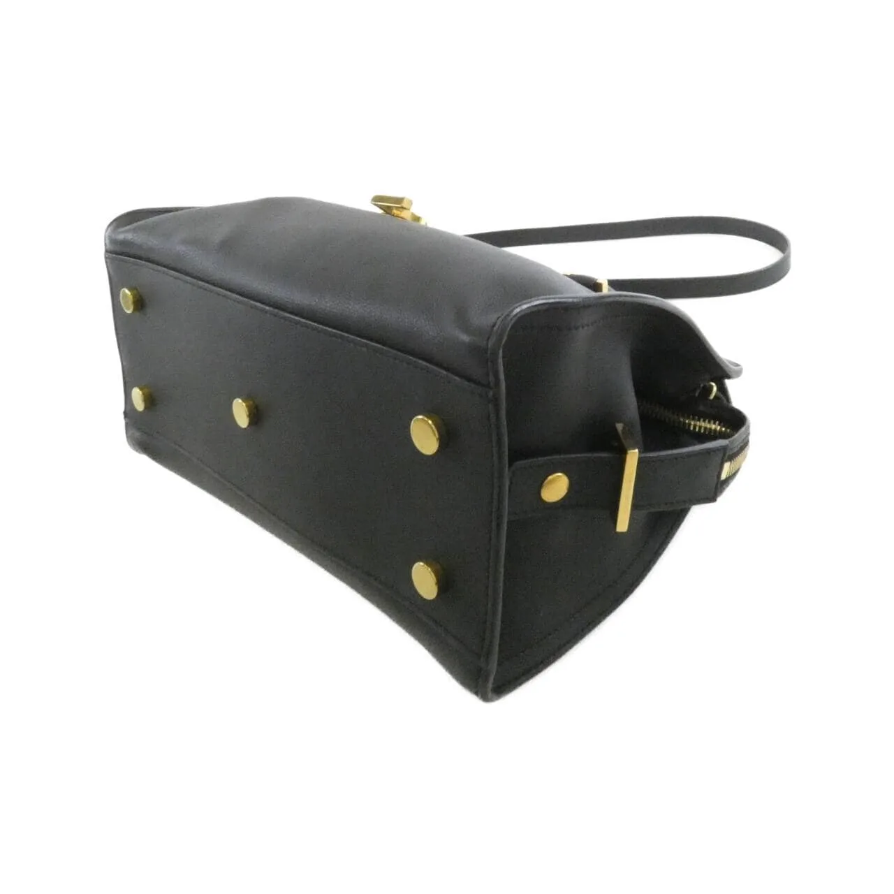 SAINT LAURENT Cabas 424868 BJ50J Handbag Monogram Black Monogram Rank A - Thumbnail 3