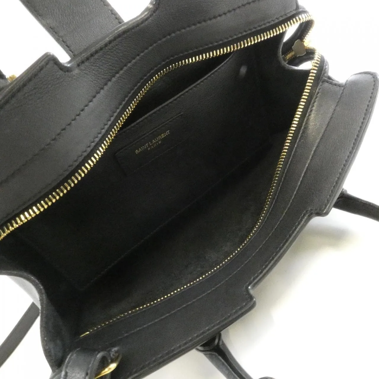 SAINT LAURENT Cabas 424868 BJ50J Handbag Monogram Black Monogram Rank A - Thumbnail 7