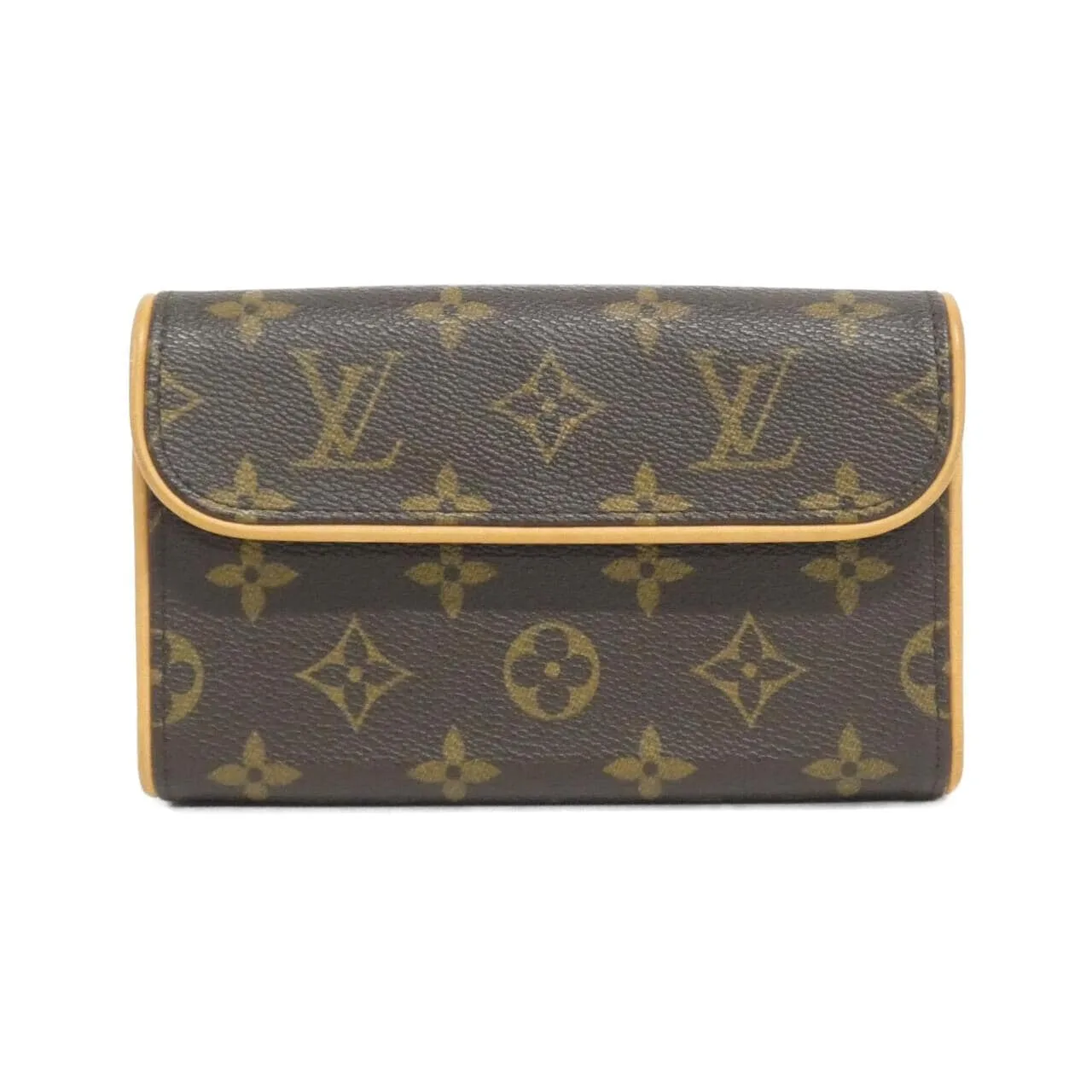 LOUIS VUITTON Pochette M51855+M67303 Belt Monogram Black