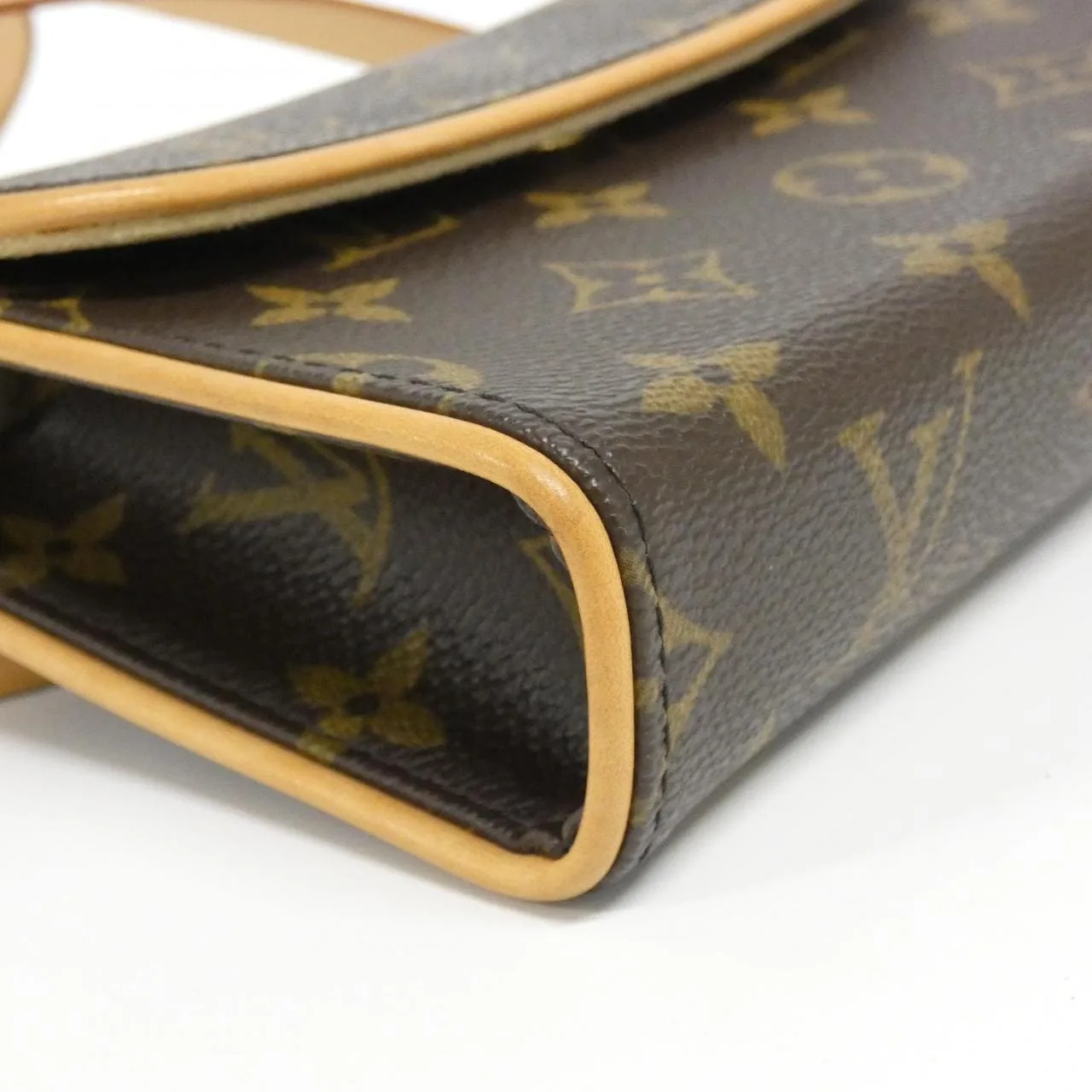 LOUIS VUITTON Pochette M51855+M67303 Belt Monogram 黑色 Monogram 中古品A - 縮圖 3