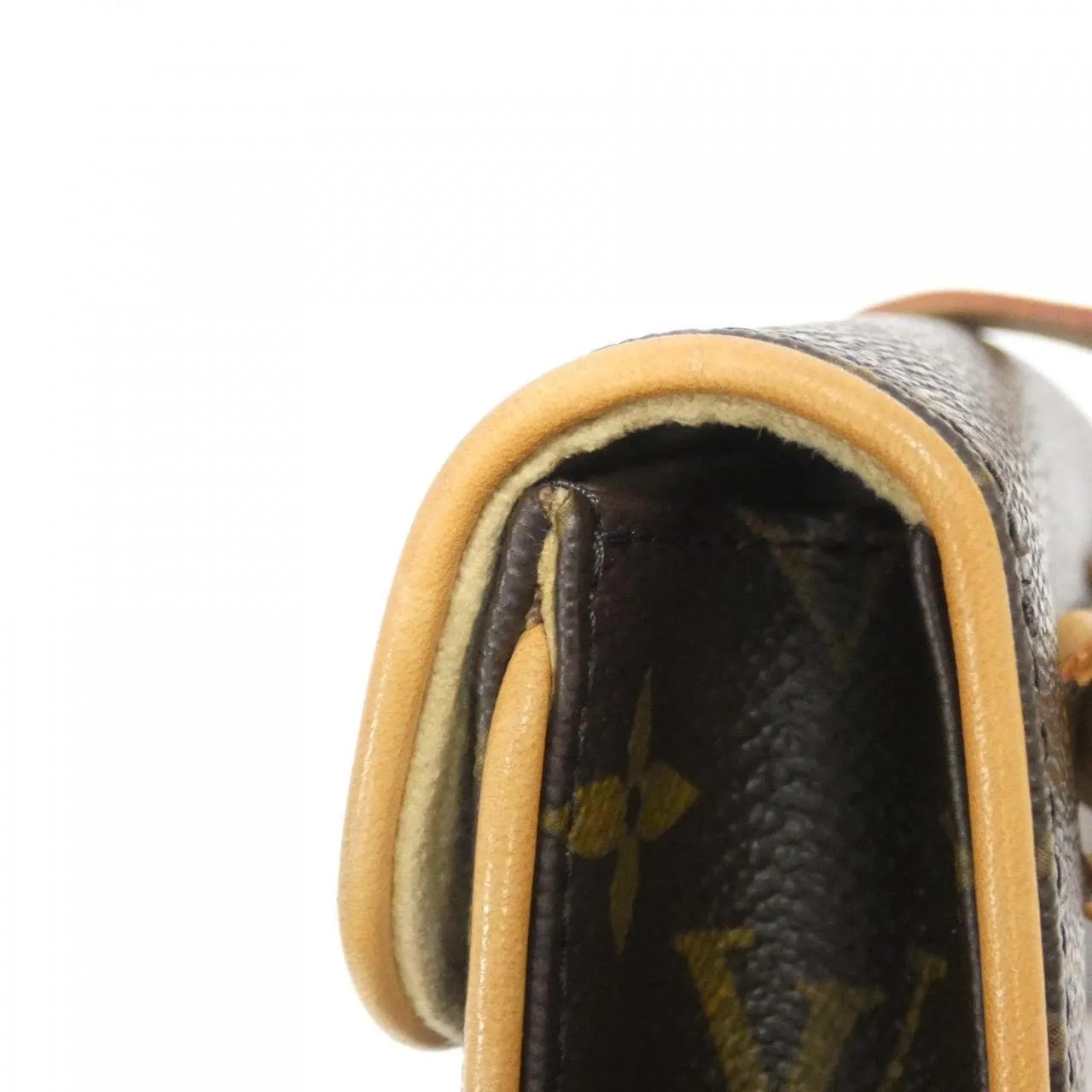 LOUIS VUITTON Pochette M51855+M67303 Belt Monogram 黑色 Monogram 中古品A - 縮圖 5