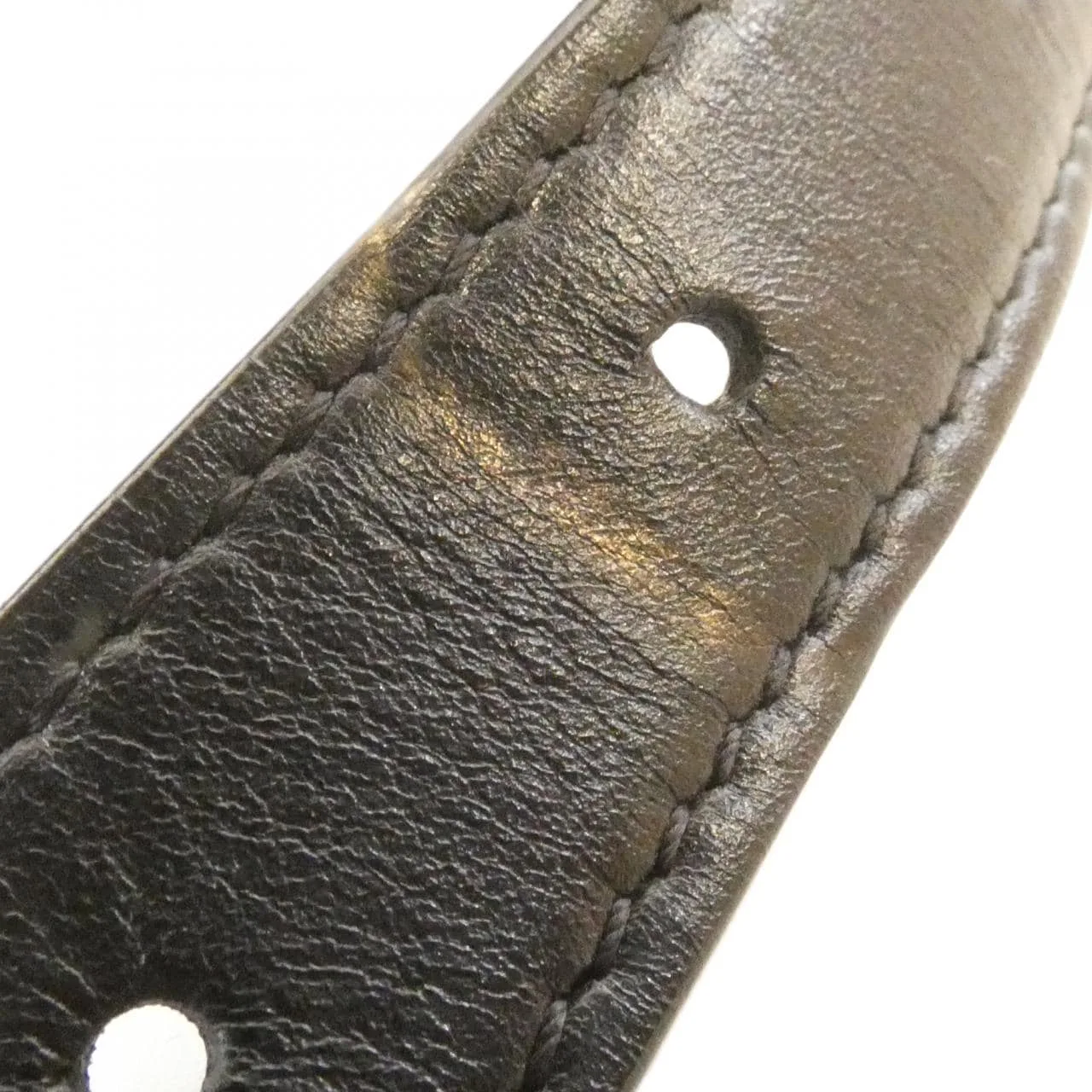 BALENCIAGA 695648 21096 Shoulder Leather 黑色 皮革 中古品B - 縮圖 7