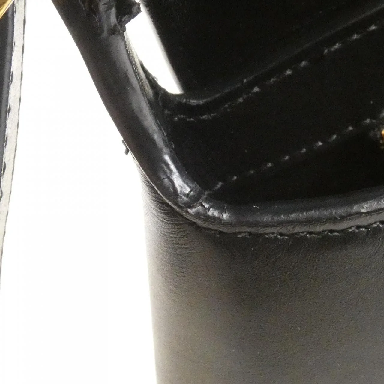 BALENCIAGA 695648 21096 Shoulder Leather 黑色 皮革 中古品B - 縮圖 9