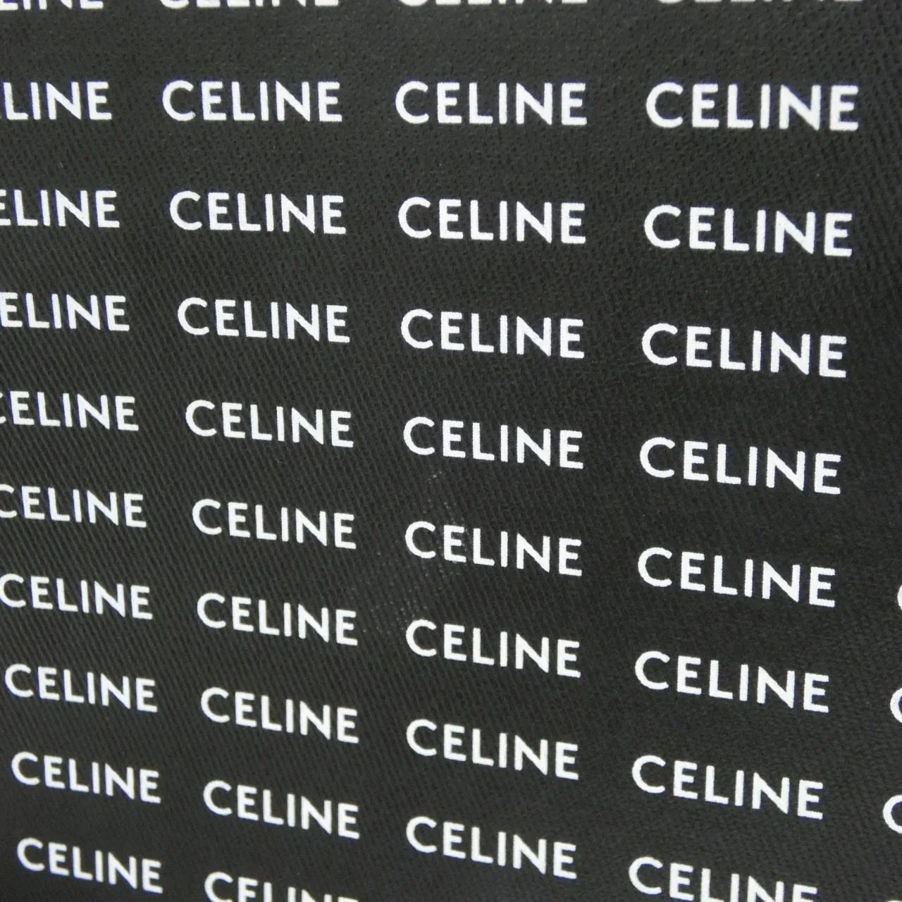 CELINE Cabas 194372DT2 Handbag Leather 黑色 皮革 中古品A - 縮圖 3