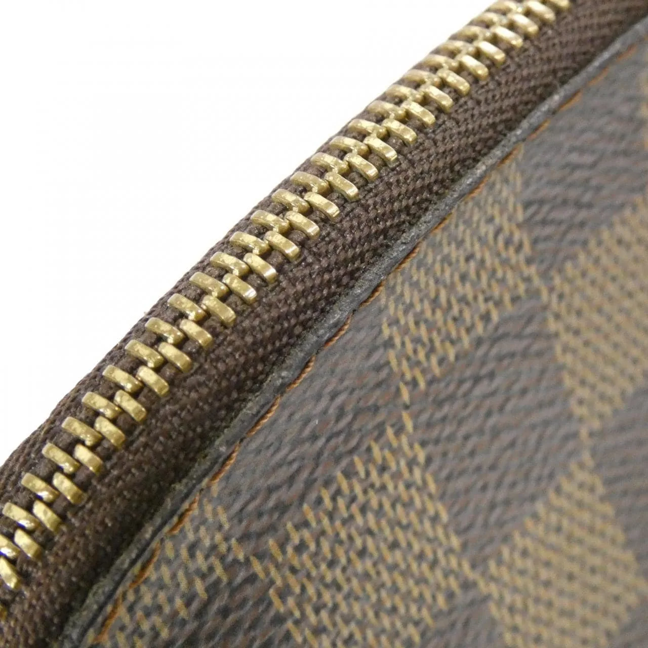 LOUIS VUITTON Pochette N47516 Pouch Damier Black Damier Rank A - Thumbnail 4