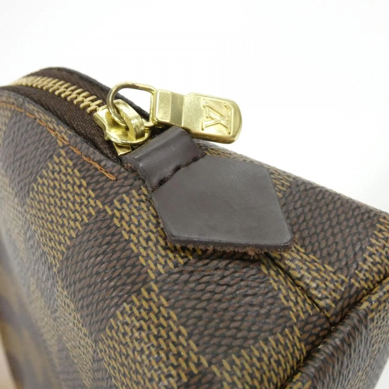 LOUIS VUITTON Pochette N47516 Pouch Damier Black Damier Rank A - Thumbnail 6