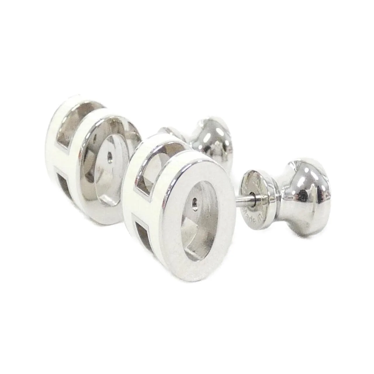 HERMES 608002FP Accessories White Rank A - Thumbnail 2