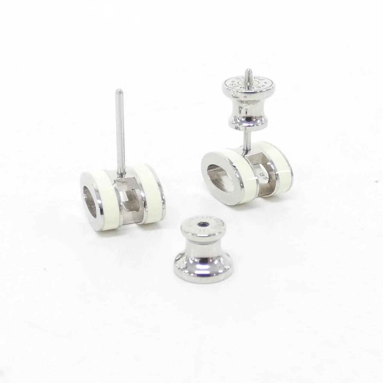 HERMES 608002FP Accessories White Rank A - Thumbnail 3