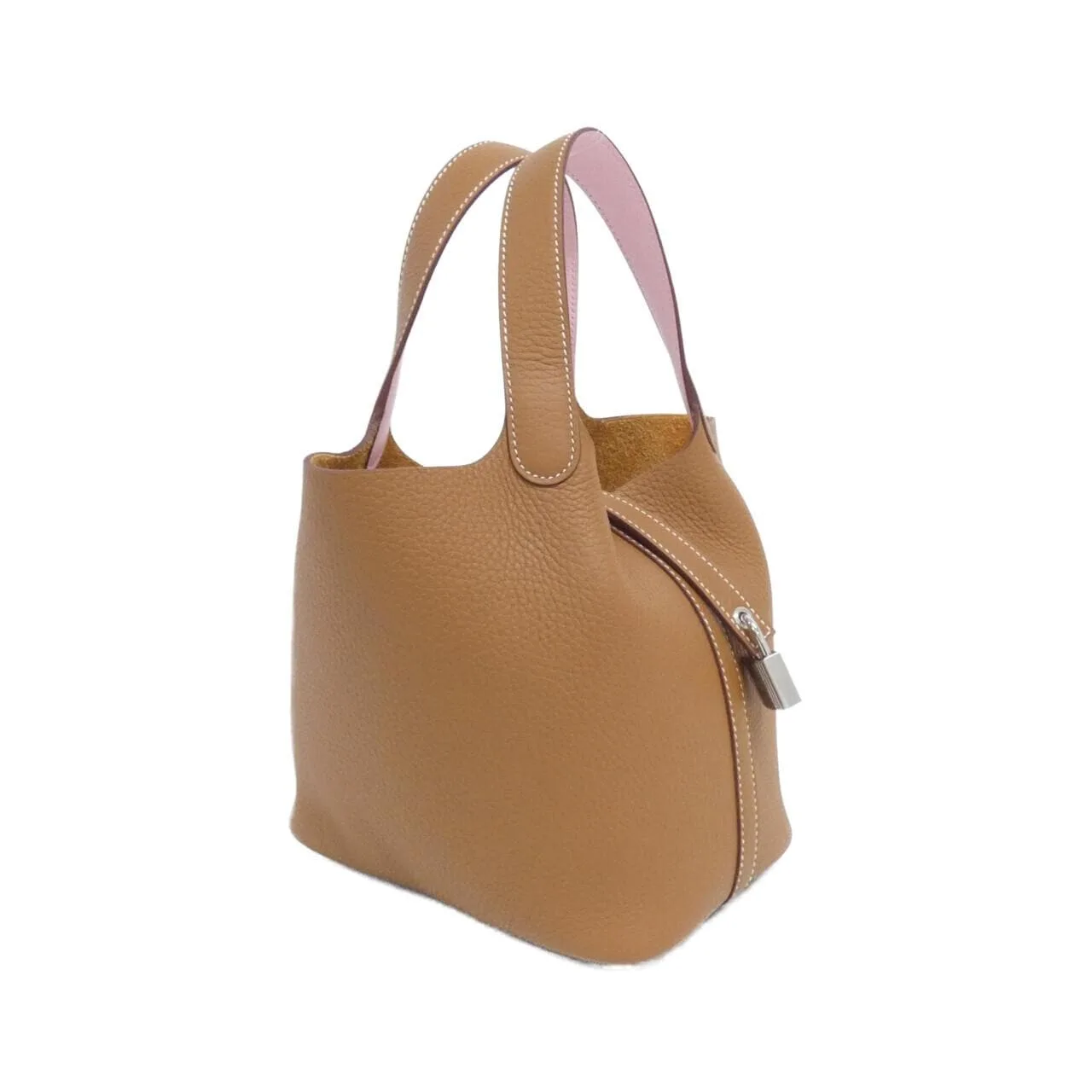 HERMES 069560CK Handbag Clemence