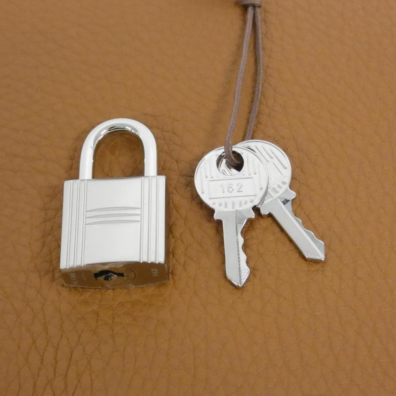 HERMES 069560CK Handbag Clemence Gold Clemence Leather - Thumbnail 3