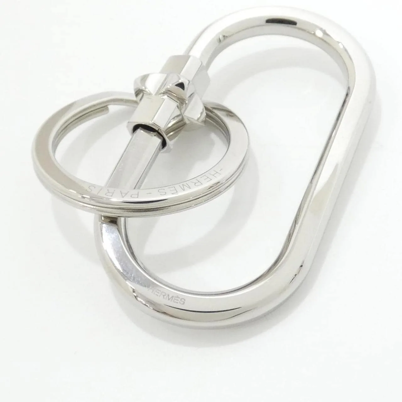 HERMES 100109FJ Key Case Silver Rank A - Thumbnail 2