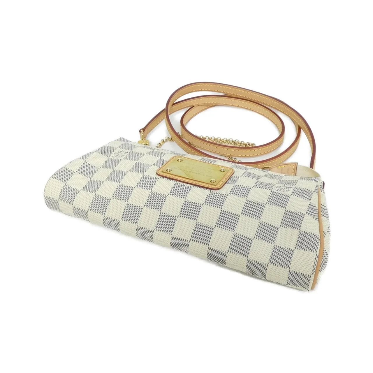 LOUIS VUITTON N55214 Shoulder Damier 黑色 Damier 中古品A - 縮圖 3