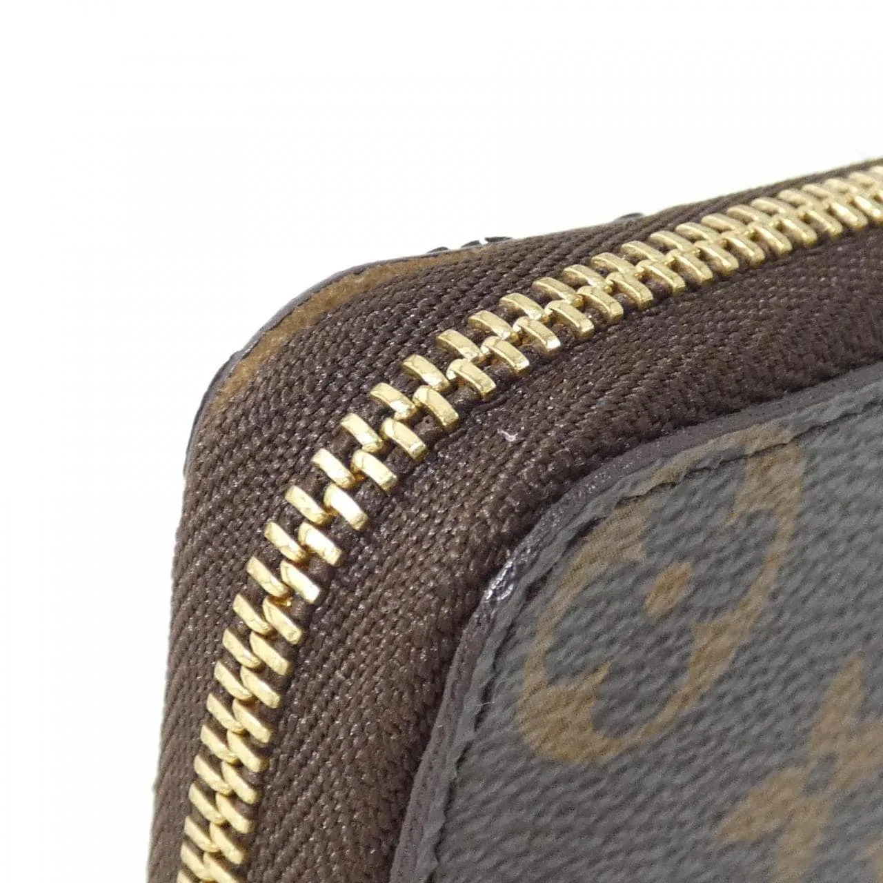 LOUIS VUITTON M60067 Coin Case Monogram 黑色 Monogram 中古品A - 縮圖 5