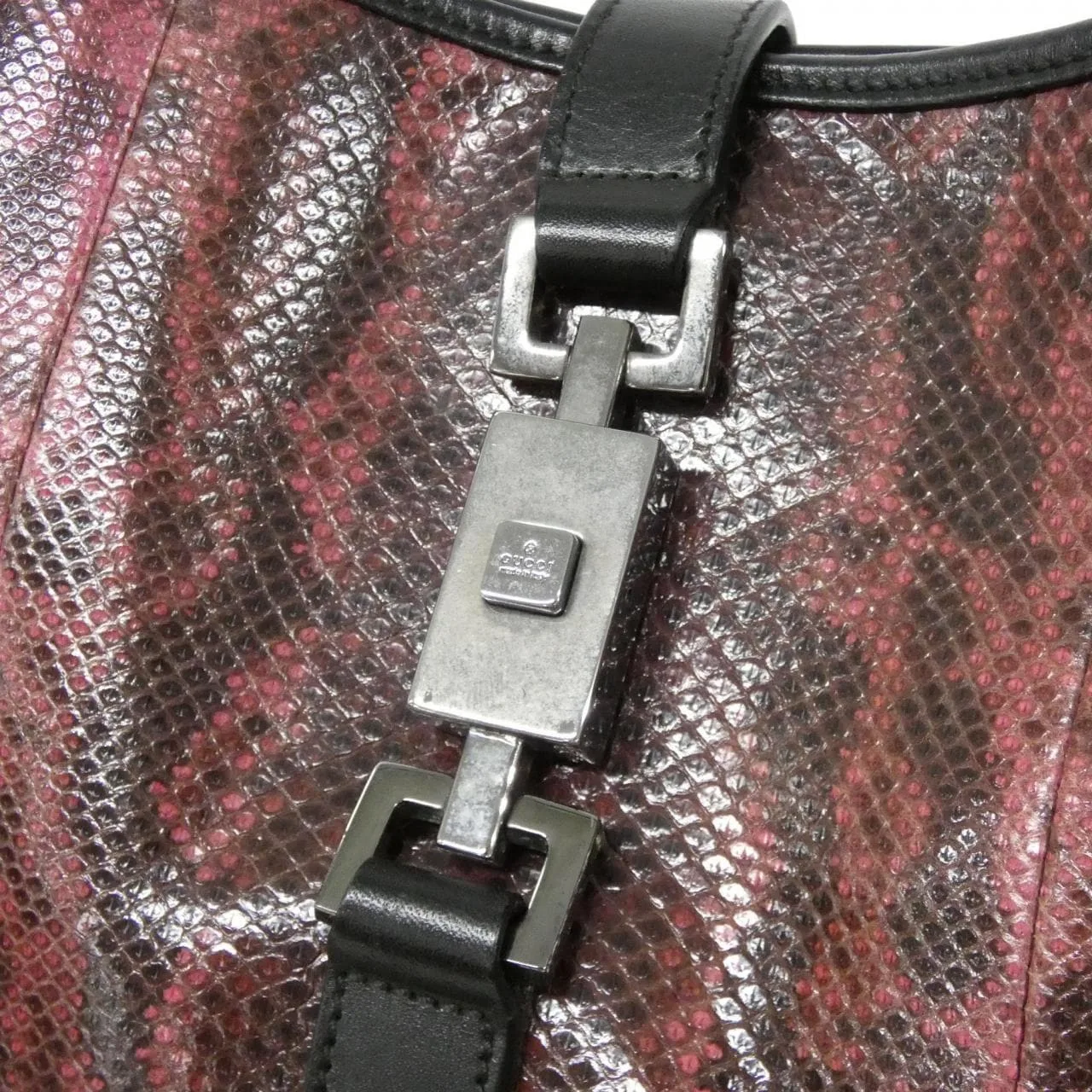 GUCCI 001 3306 肩背包 黑色 中古品A - 縮圖 5