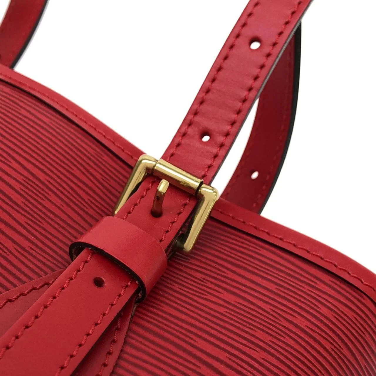 LOUIS VUITTON M5899E Handbag Epi Rouge Epi 中古品A - 縮圖 4