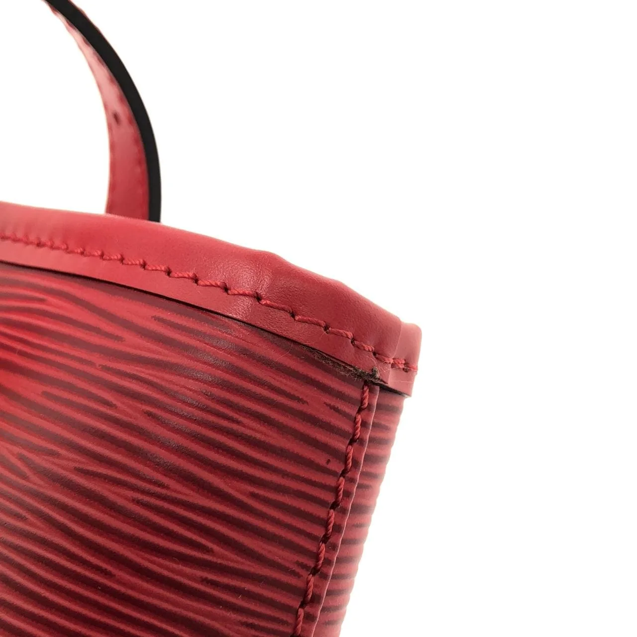 LOUIS VUITTON M5899E Handbag Epi Rouge Epi 中古品A - 縮圖 7