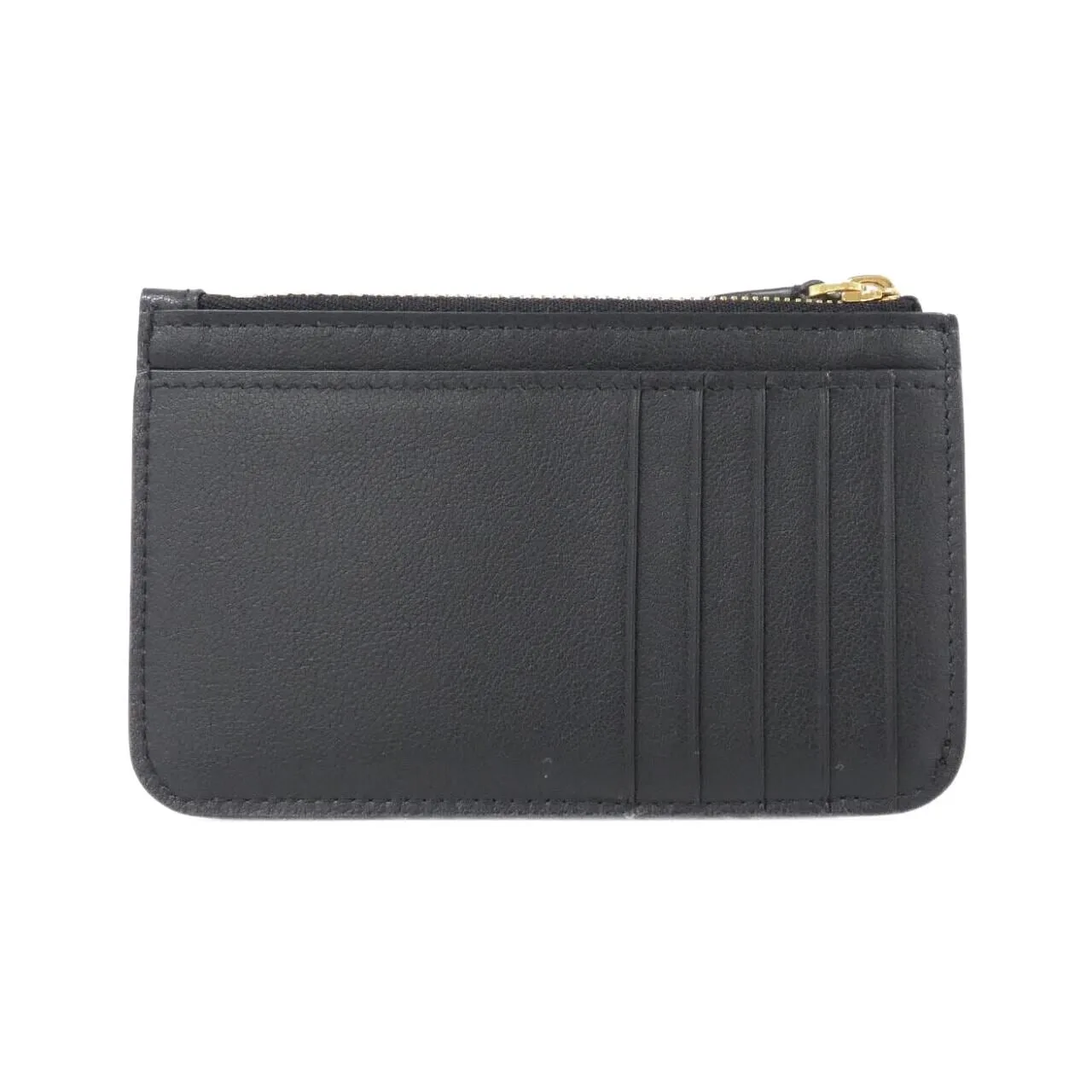 BALENCIAGA 810902 2ABGH Coin Case 黑色 中古品A - 縮圖 2