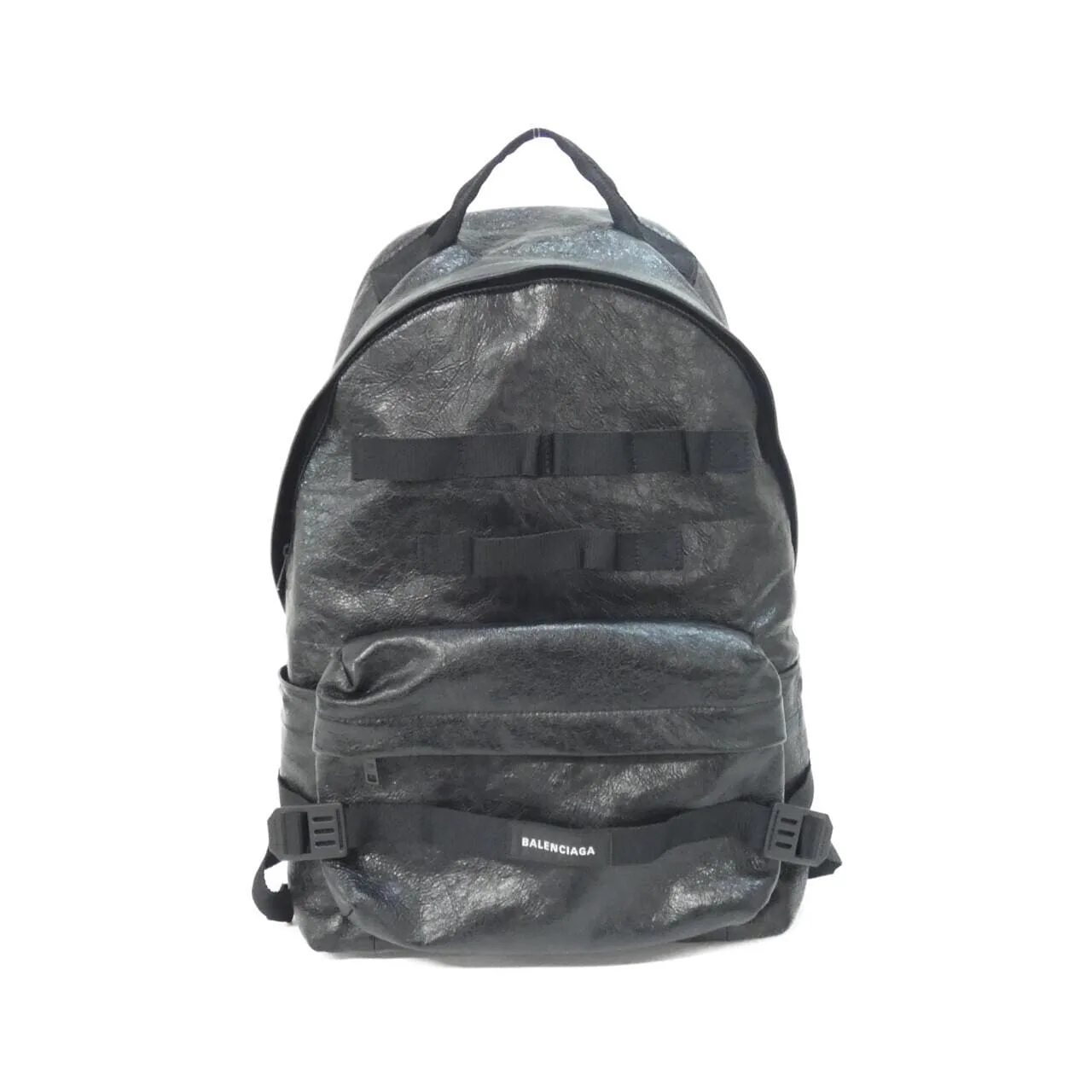 BALENCIAGA 799113 1VGJ7 Backpack Lambskin Black