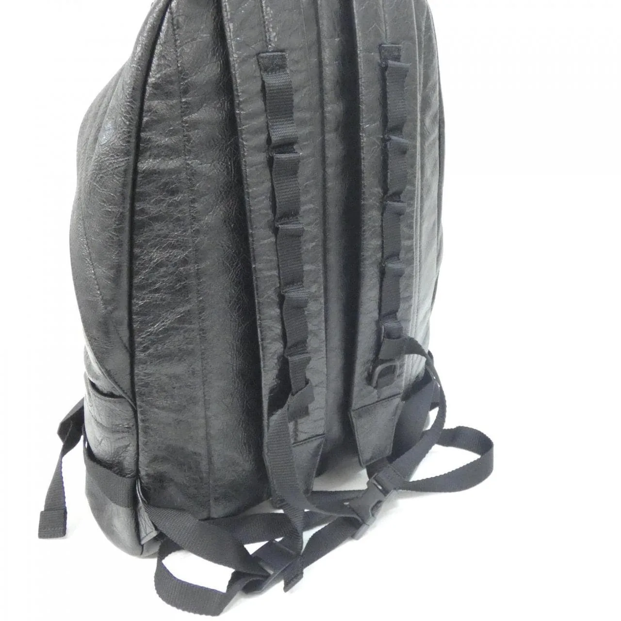 BALENCIAGA 799113 1VGJ7 Backpack Lambskin 黑色 羊皮 中古品A - 縮圖 6