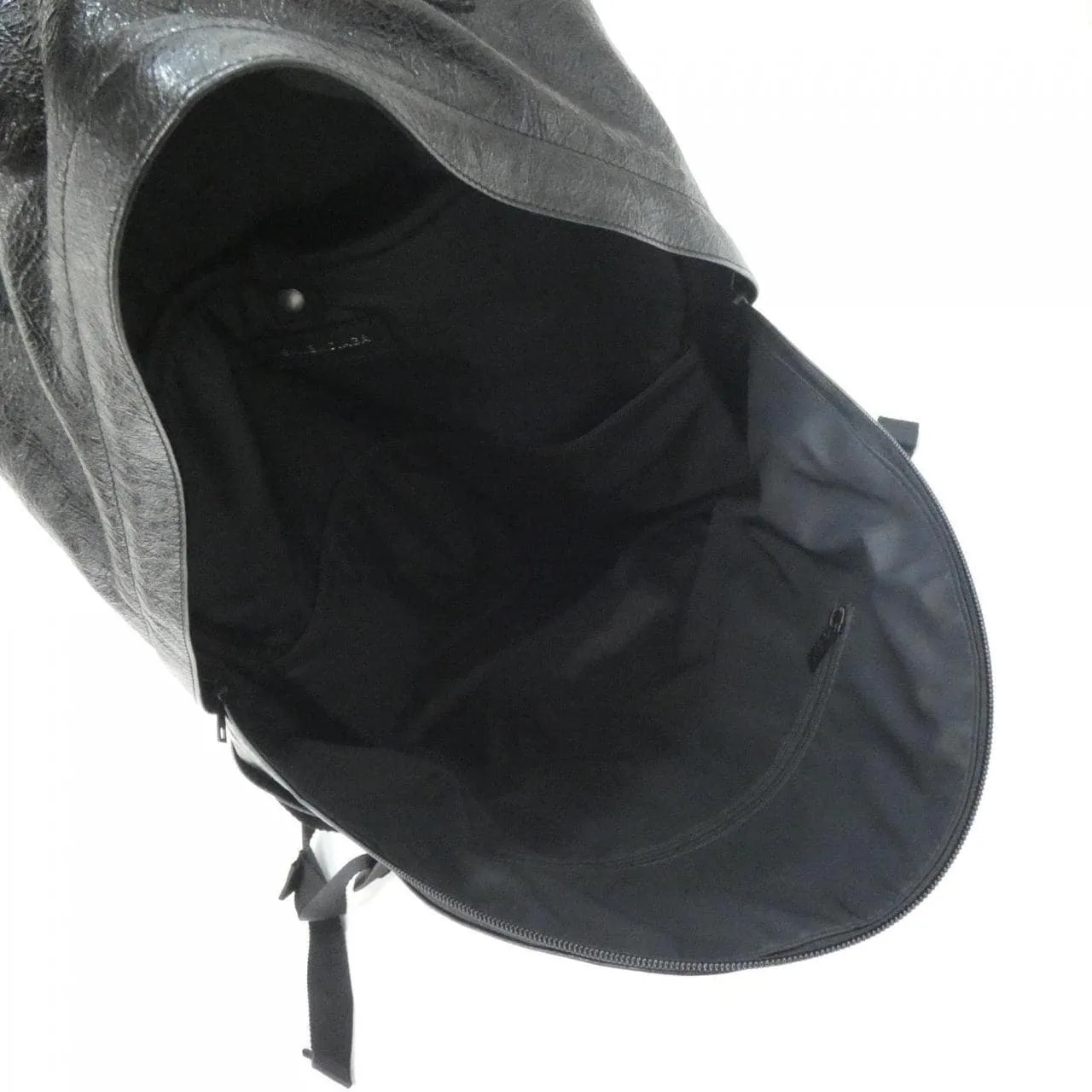 BALENCIAGA 799113 1VGJ7 Backpack Lambskin 黑色 羊皮 中古品A - 縮圖 7