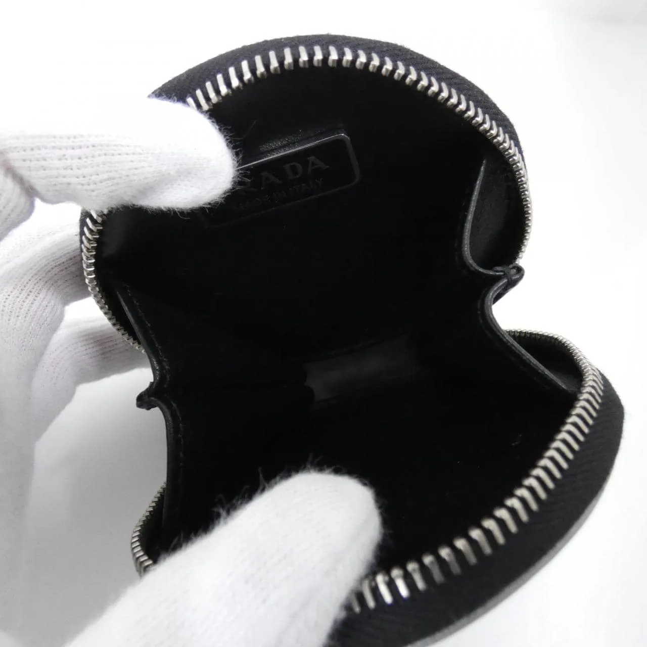 PRADA 1TL431 Coin Case Black Rank A - Thumbnail 5