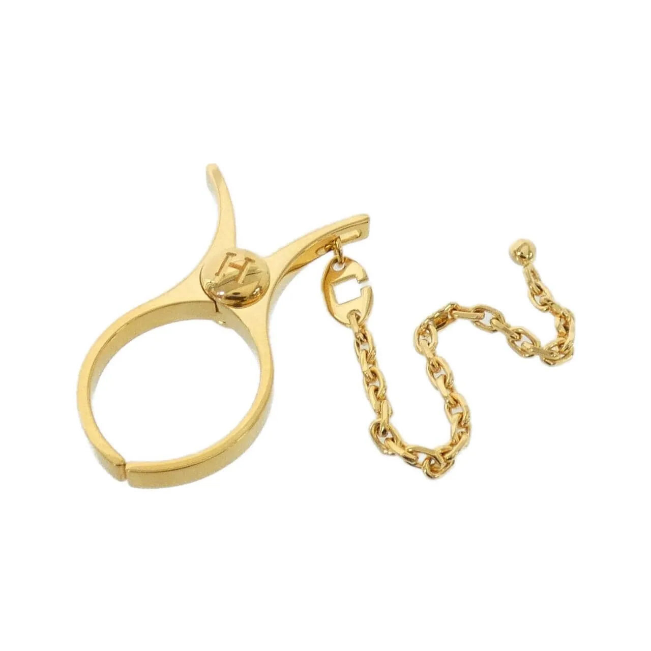 HERMES 000833G Wallet 金色 中古品A - 縮圖 4