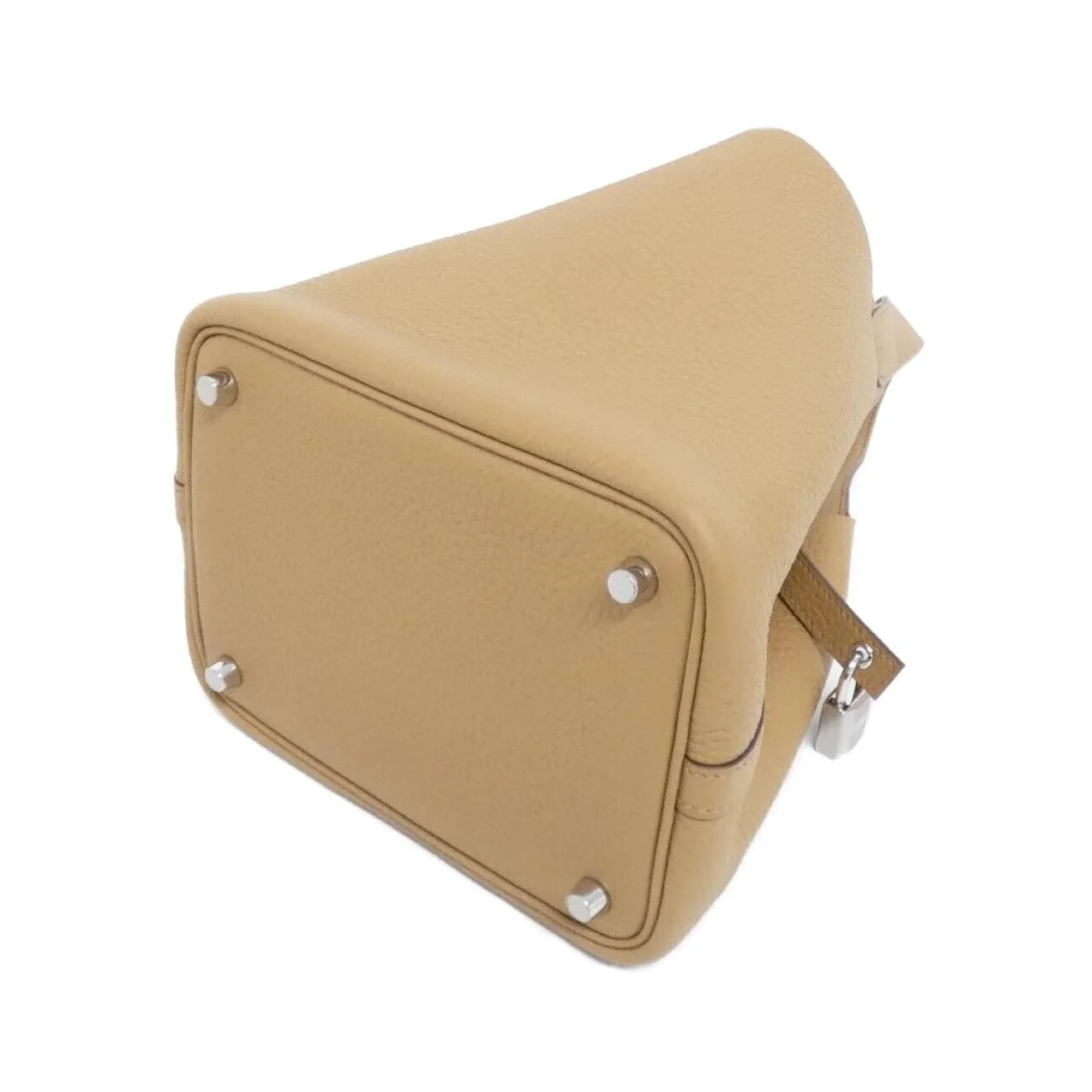 HERMES 056289CK Handbag Clemence Clemence Leather - Thumbnail 2