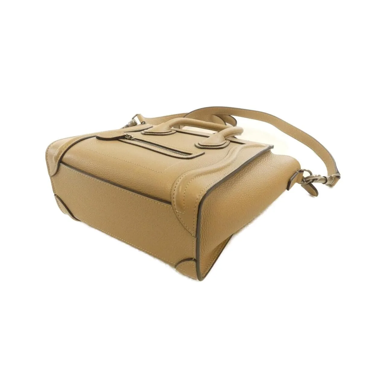 CELINE Luggage 189243DRU Handbag Black Rank A - Thumbnail 3