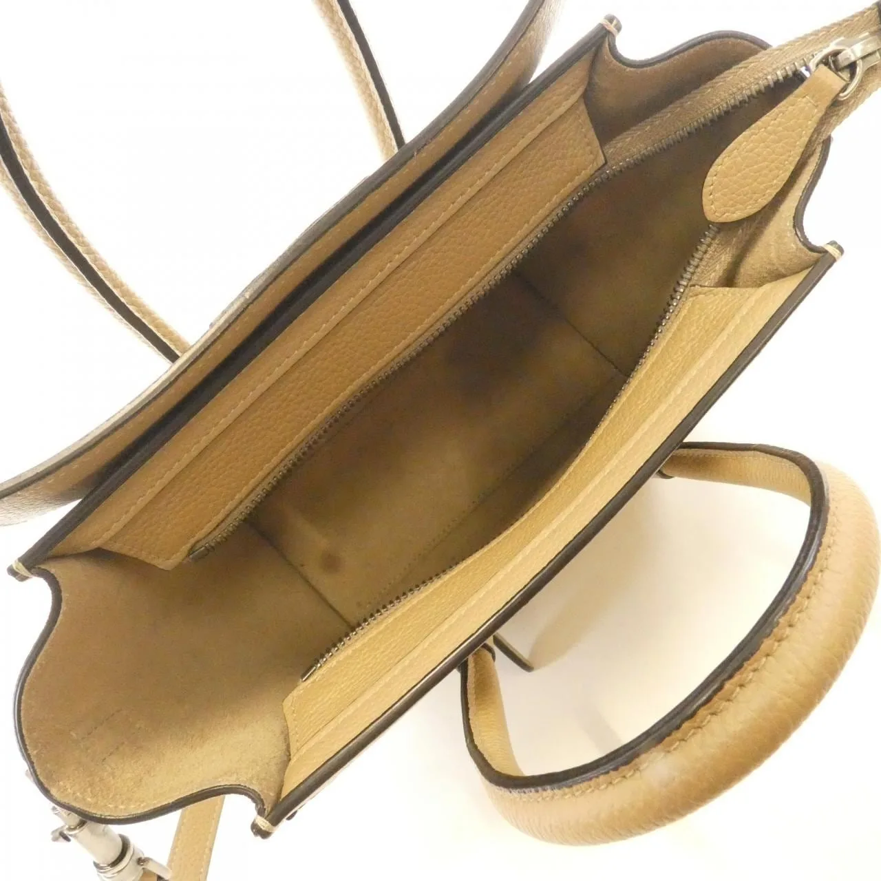 CELINE Luggage 189243DRU Handbag Black Rank A - Thumbnail 6