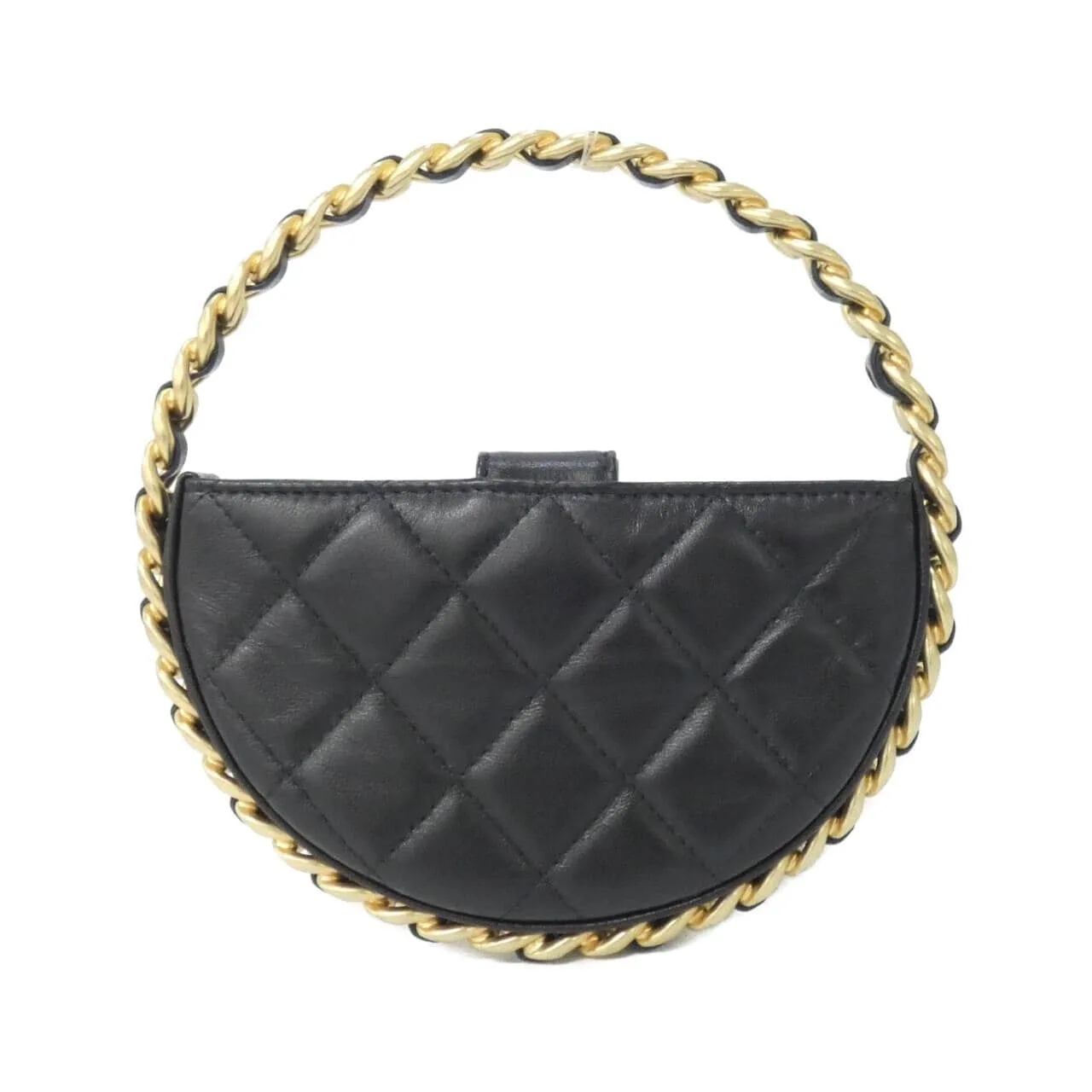 CHANEL Chanel 19 AP3584 Pouch Lambskin Black Lambskin Rank A - Thumbnail 2