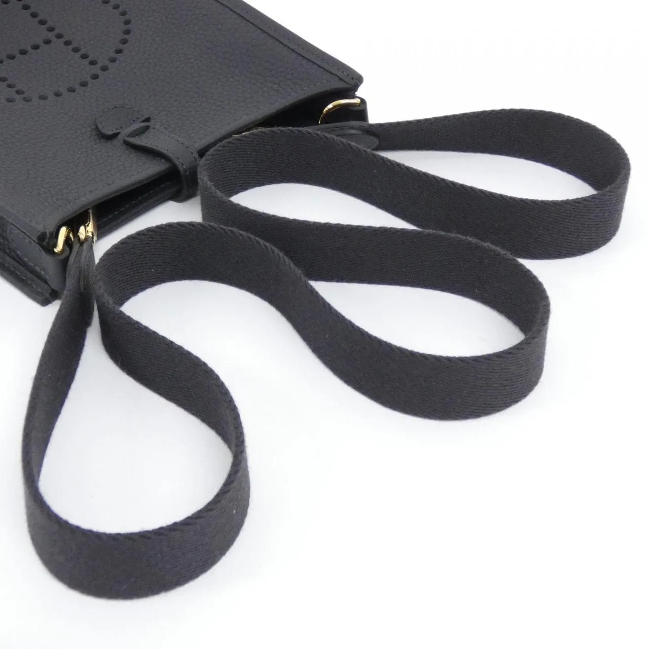 HERMES Evelyne 069426CC Shoulder Clemence Clemence 皮 未使用品 - 縮圖 4