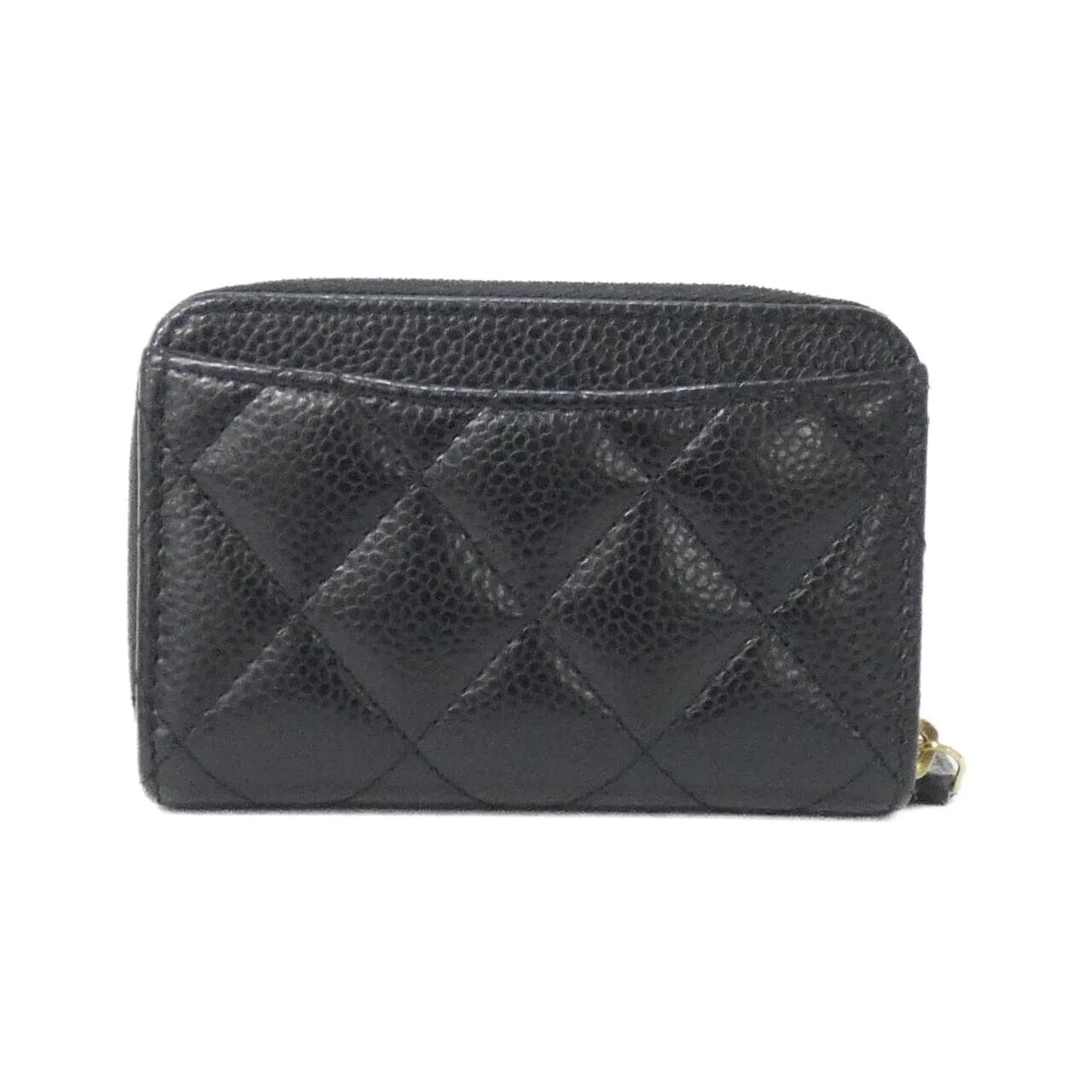 CHANEL Timeless Classic AP0216 Coin Case Grained Calfskin Black Grained Calfskin Rank A - Thumbnail 2