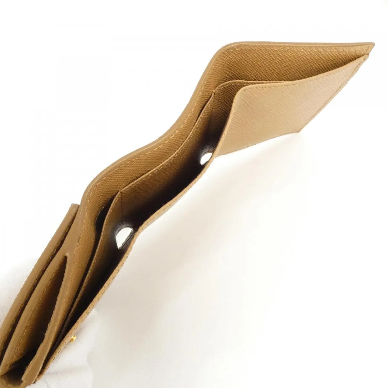 PRADA 1MH042 Wallet 黑色 中古品A - 縮圖 4