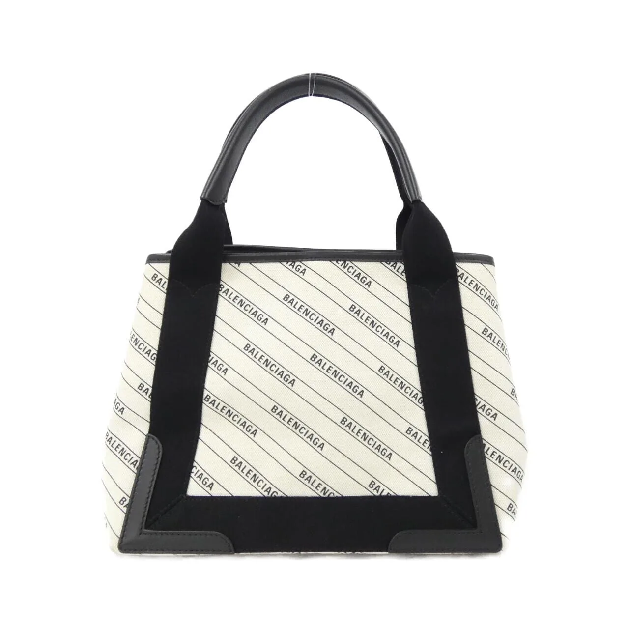 BALENCIAGA 339933 KMZAN Handbag Canvas Navy