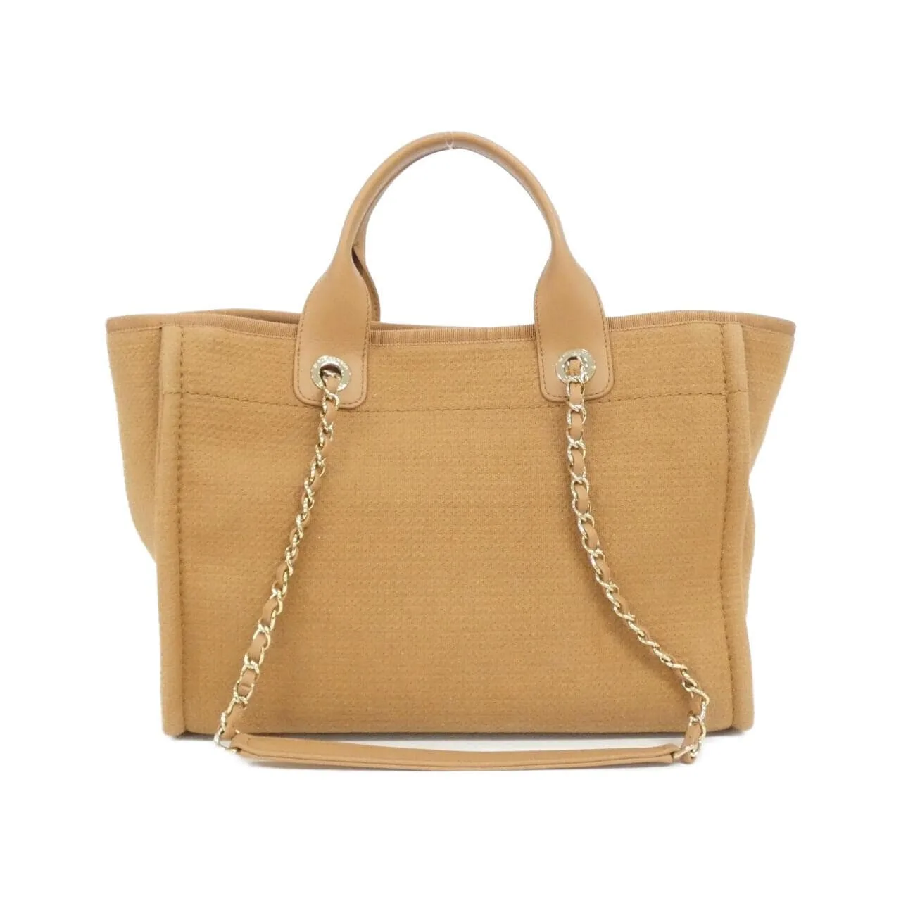 CHANEL Deauville AS3257 Handbag Brown - Thumbnail 2