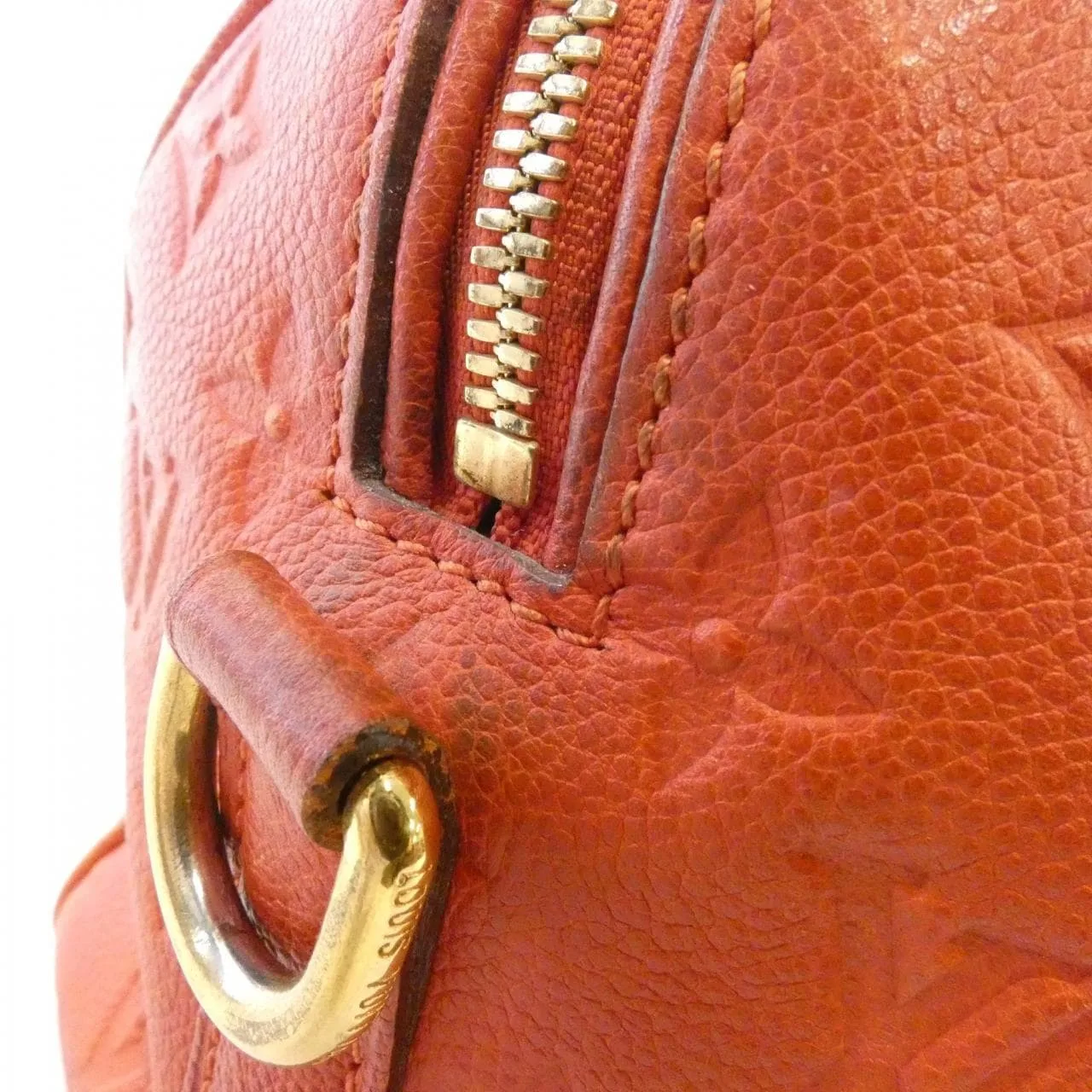 LOUIS VUITTON Speedy M40758 Boston Monogram 黑色 Monogram 中古品B - 縮圖 4