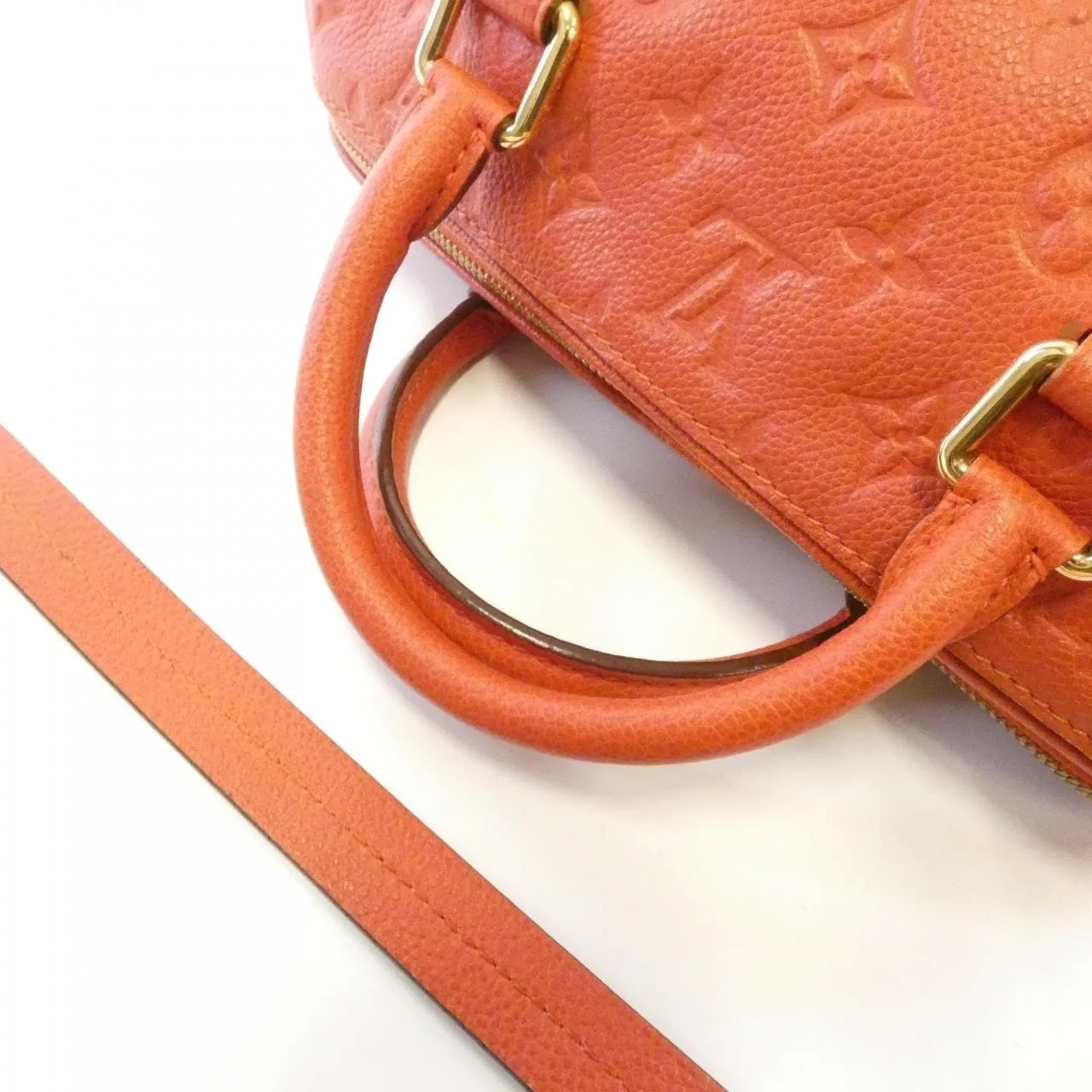 LOUIS VUITTON Speedy M40758 Boston Monogram 黑色 Monogram 中古品B - 縮圖 6