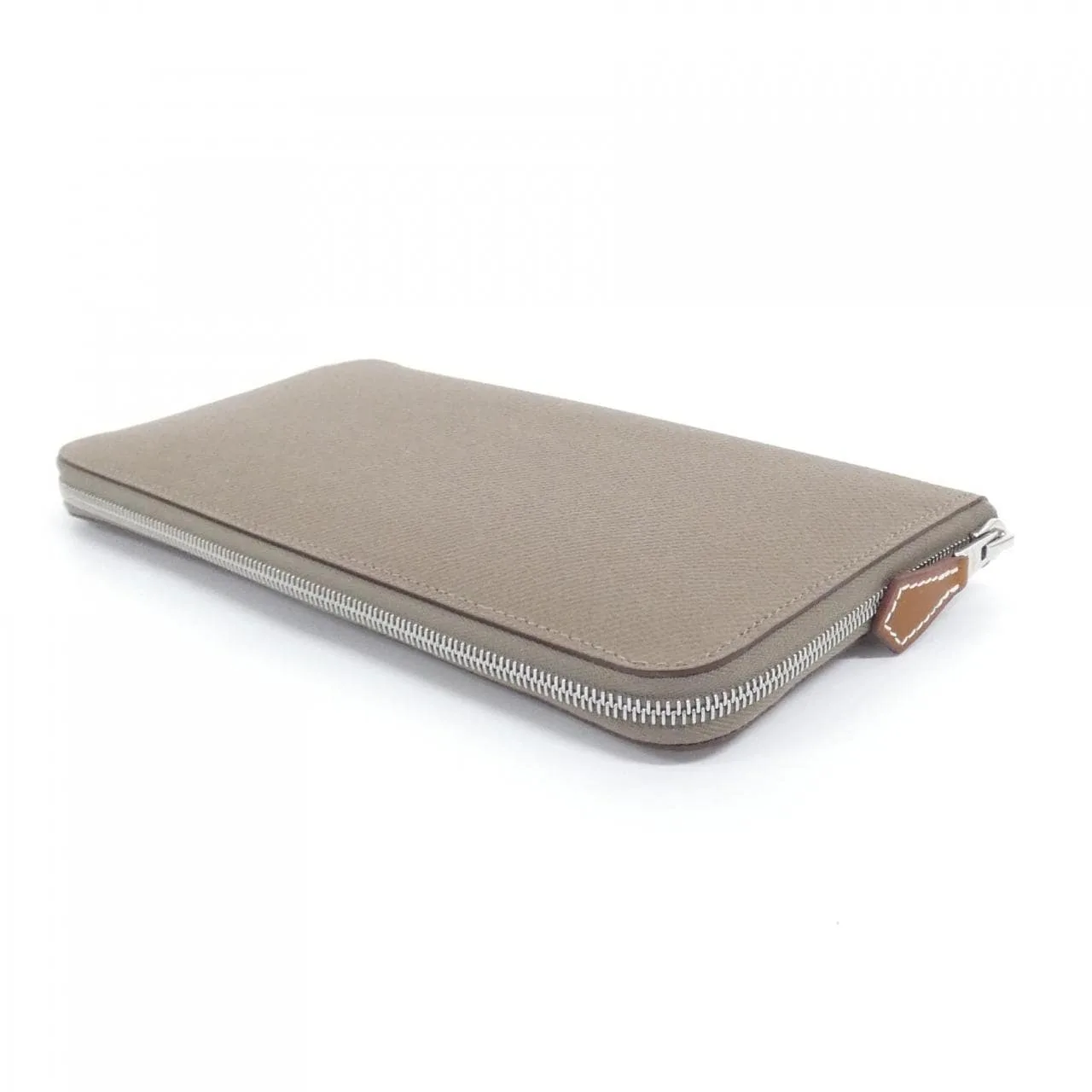 HERMES 084387CK Wallet Epsom Etoupe Epsom Leather Rank A - Thumbnail 2